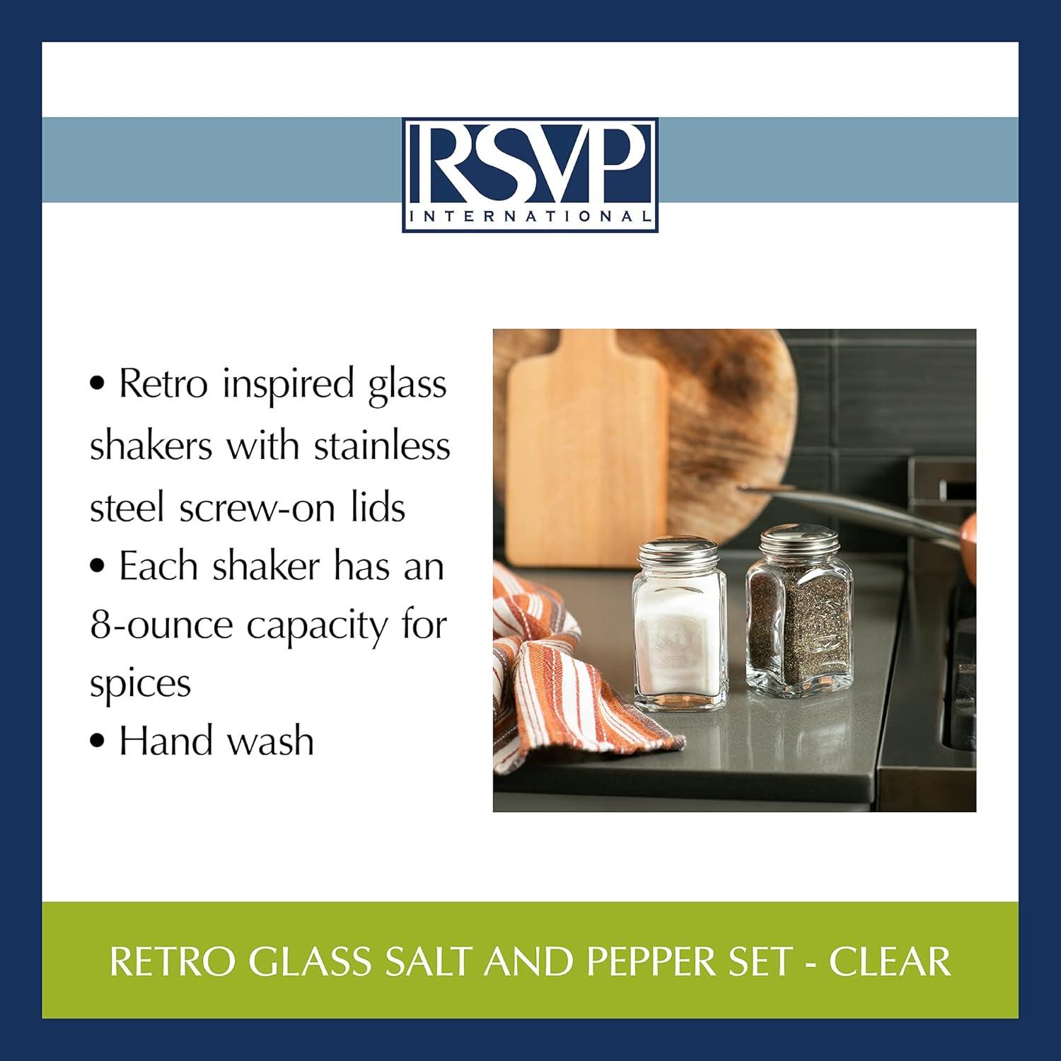 RSVP International RSVP International Salt and Pepper Shaker Set