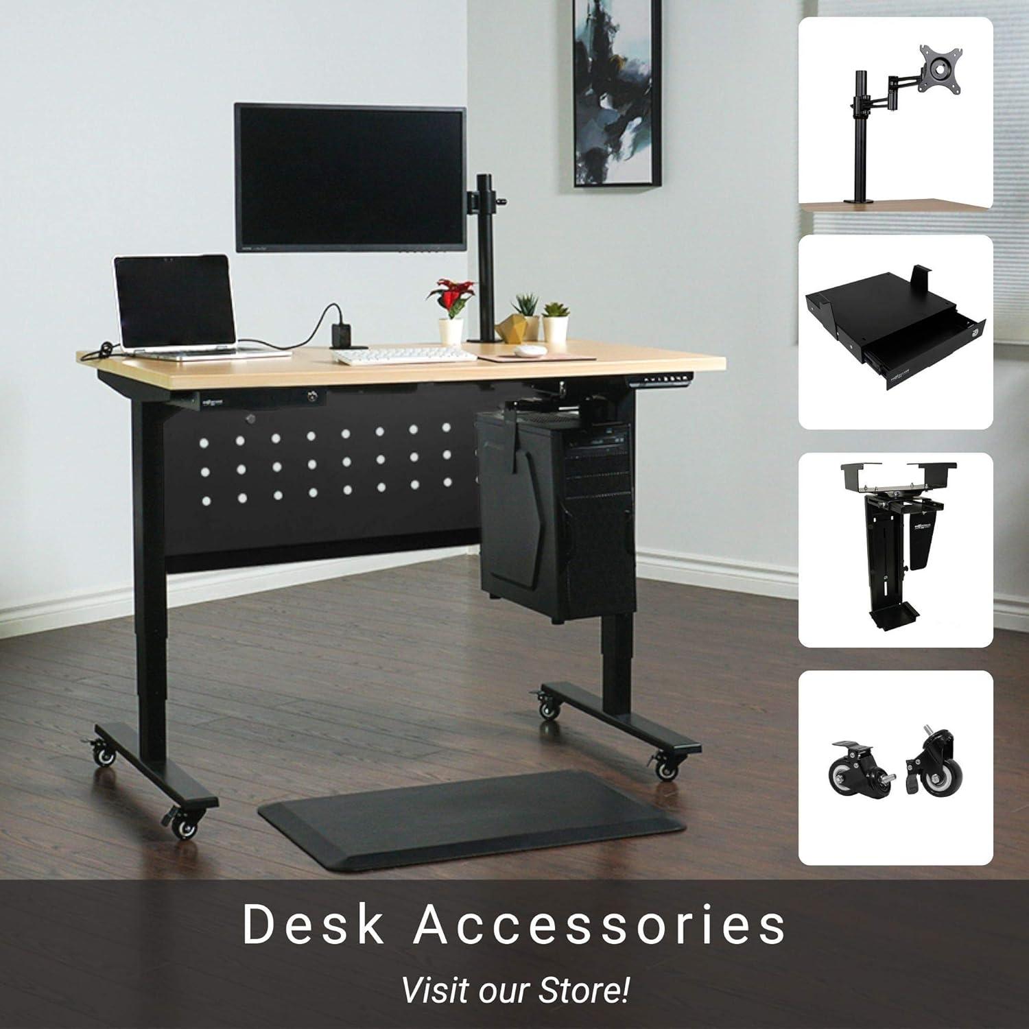 Progressive Desk Single Monitor Stand or Computer Screen arm for Standing Desk