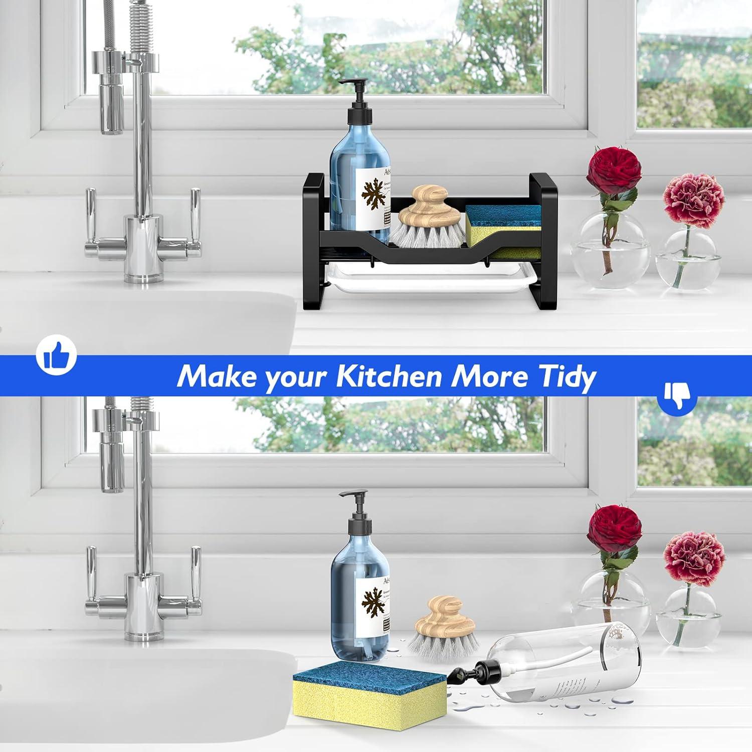 cangbaoge Stainless Steel Sink Caddy
