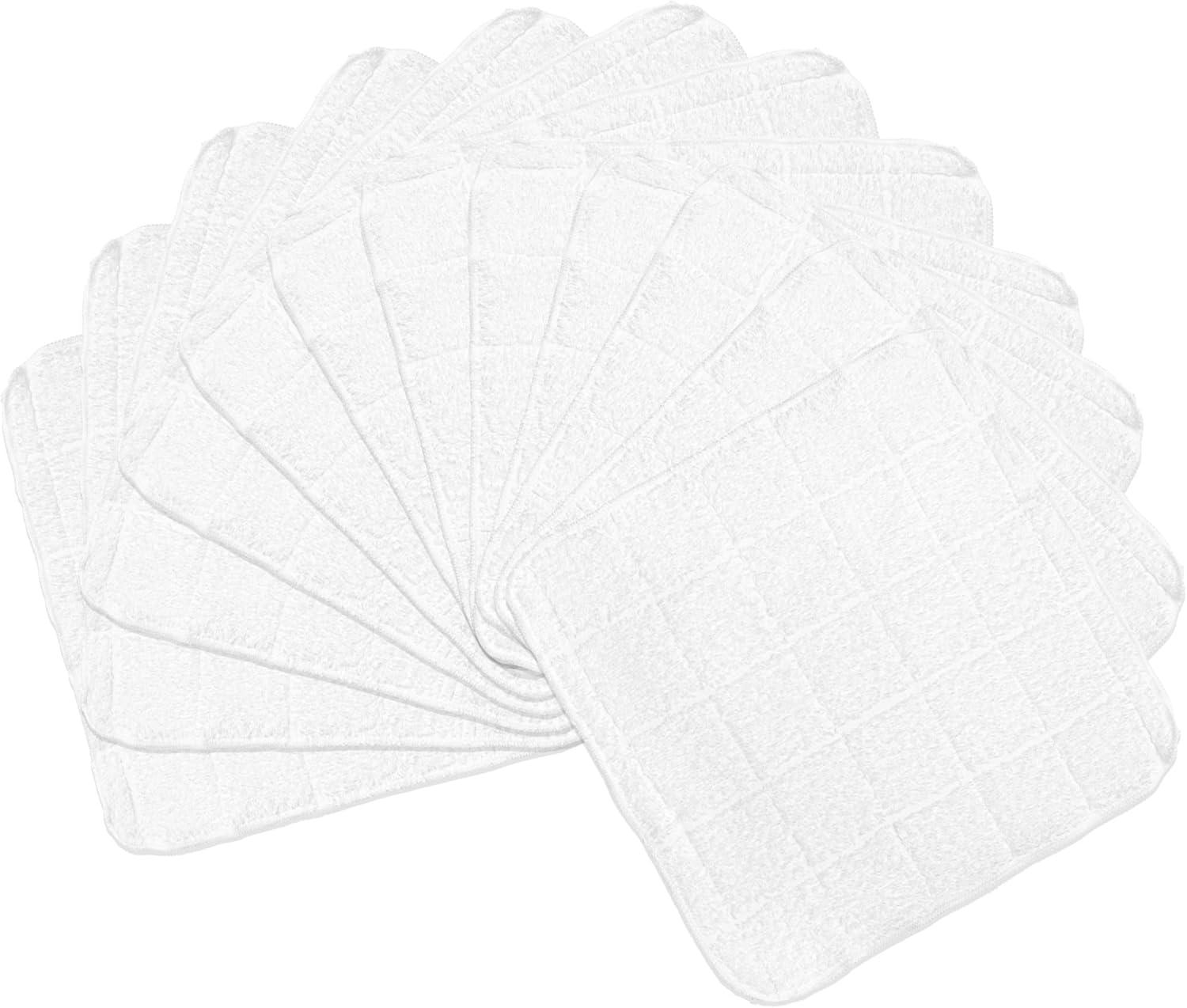 Arkwright Home Kitchen Dishcloths (12 Pack) - Cotton, 12x12 in. - White