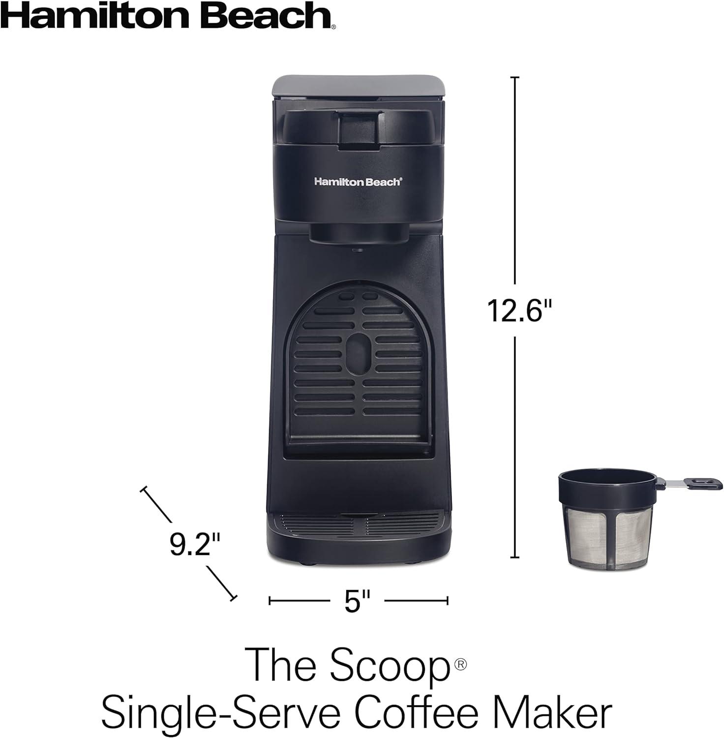 Hamilton Beach® The Scoop® Single-Serve Coffee Maker