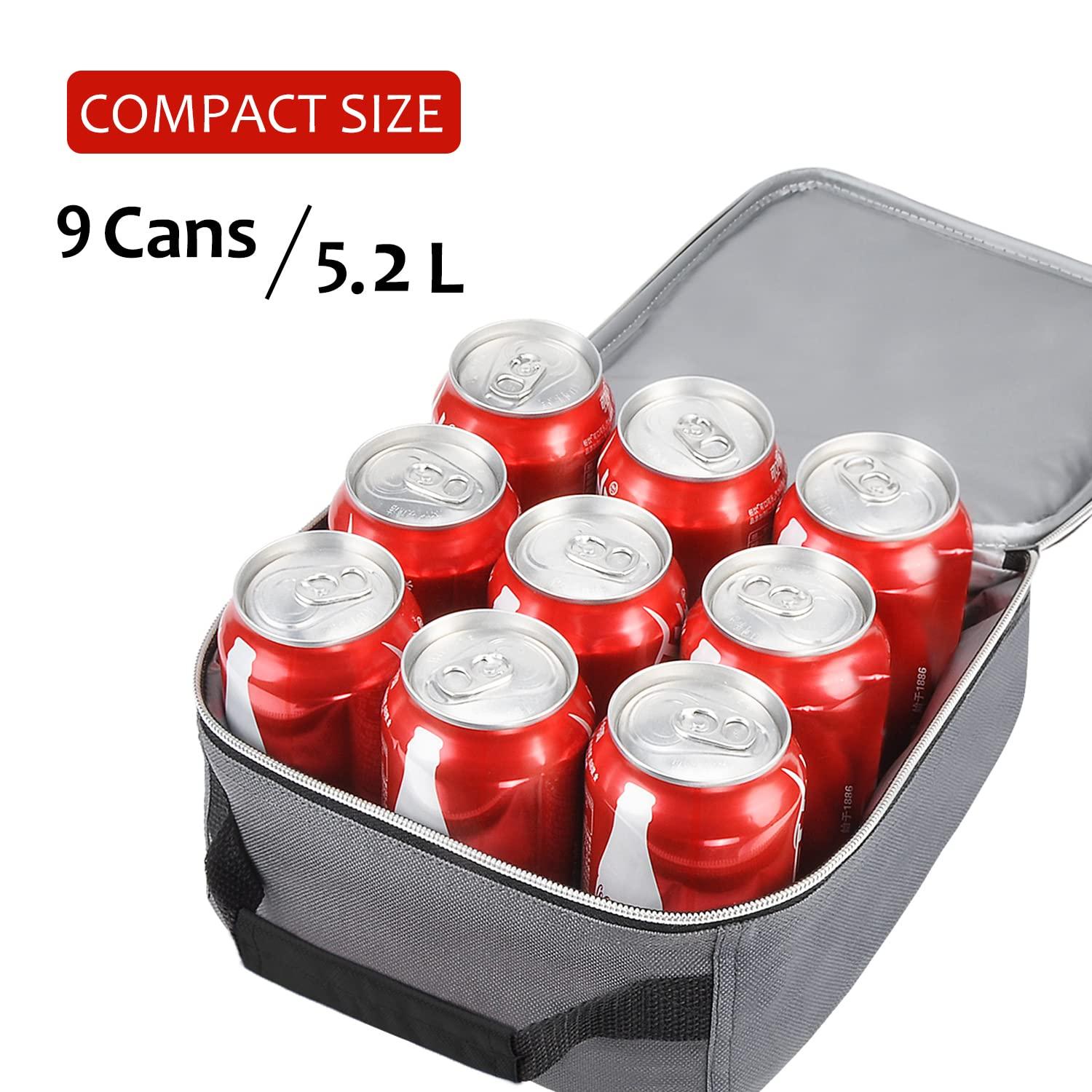 Tirrinia Tirrinia Small Insulated Lunch Bag, Mini Cooler Lunch Box, Lunch Tote