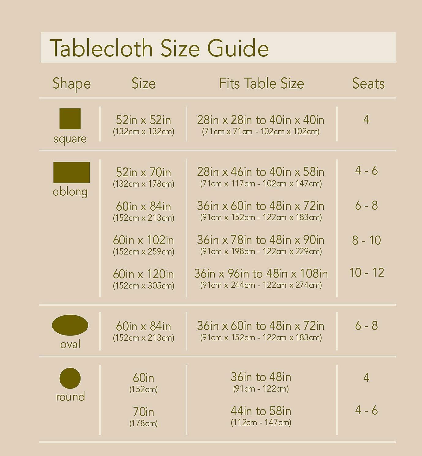 Home Bargains Plus Rectangle Fabric Tablecloth, 60 x 120 inch, Olivier Yellow and Grey Country Olive