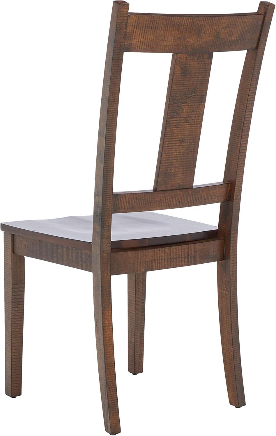 Sergio Dining Chair (Set of 2) - Rustic Caf� - Safavieh