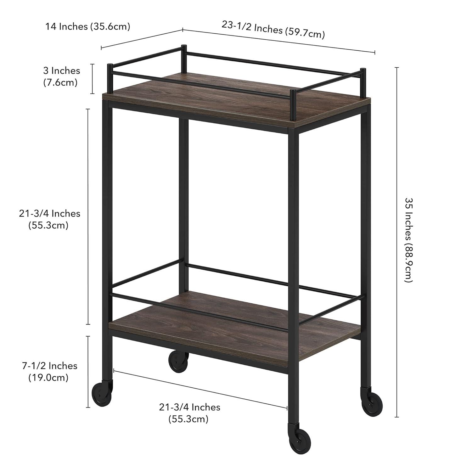 Barnes Metal Bar Cart