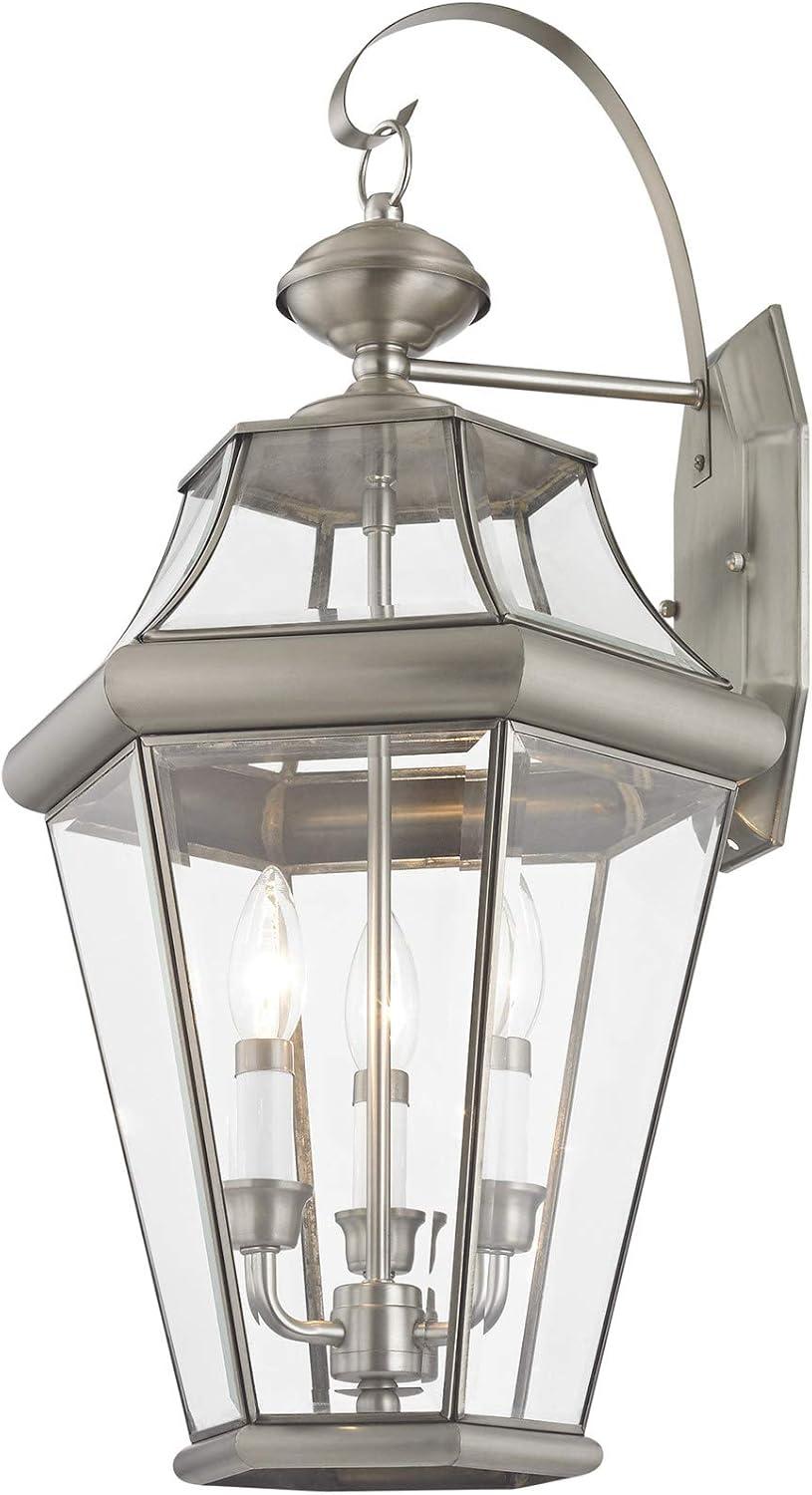 Livex Lighting Georgetown 3 - Light Wall Light in  Antique Brass