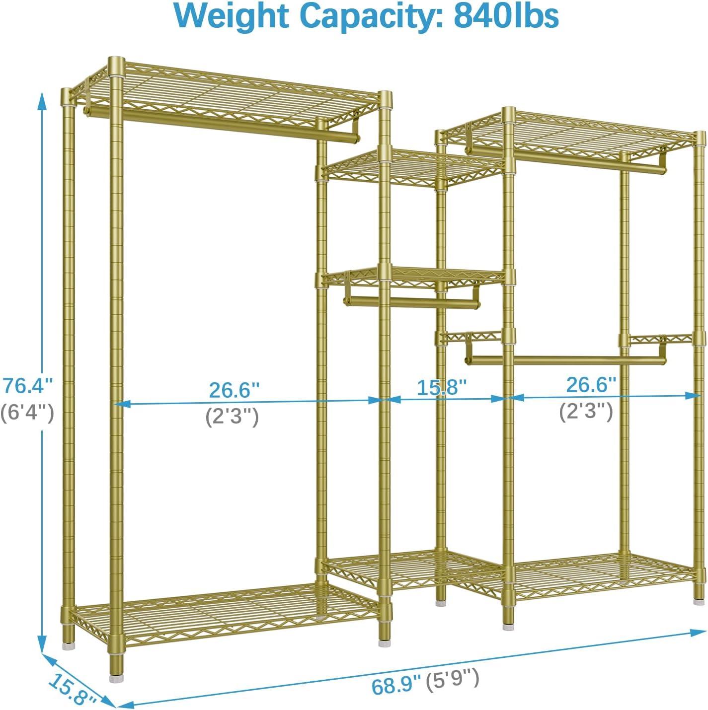 VIPEK VIPEK V6 Heavy Duty Clothes Rack, Max Load 850LBS