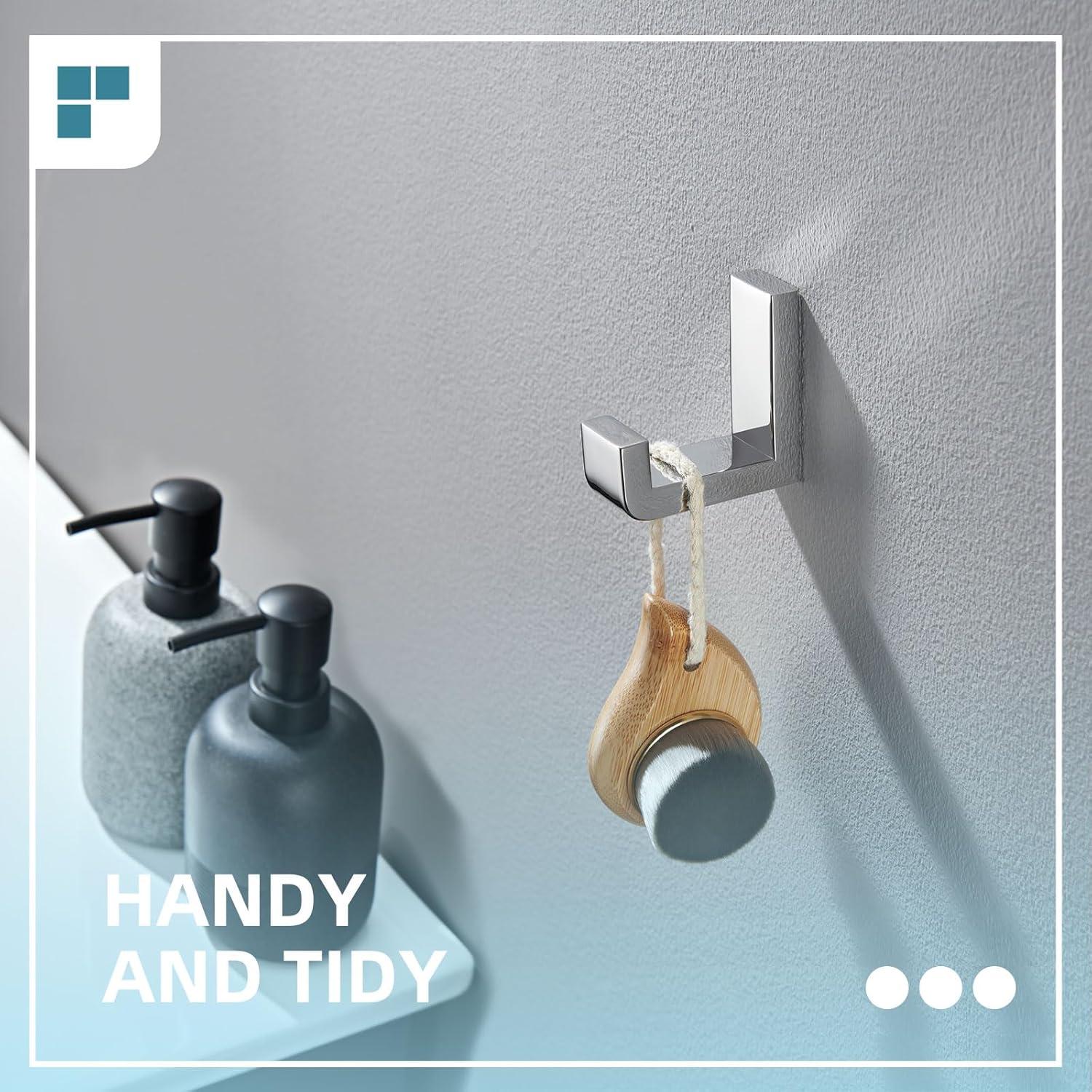 Stainless Steel Bathroom Wall Mounting Robe Hook