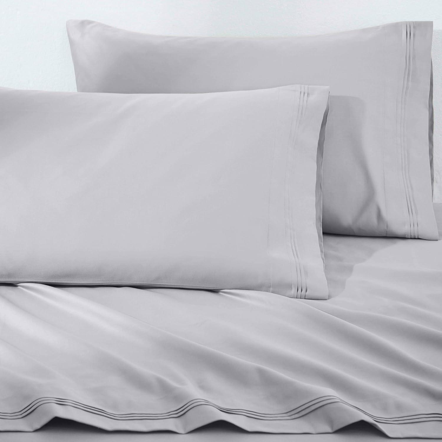 Superior Egyptian Cotton Deep Pocket Solid Luxury 1500 Thread Count Sheet Set