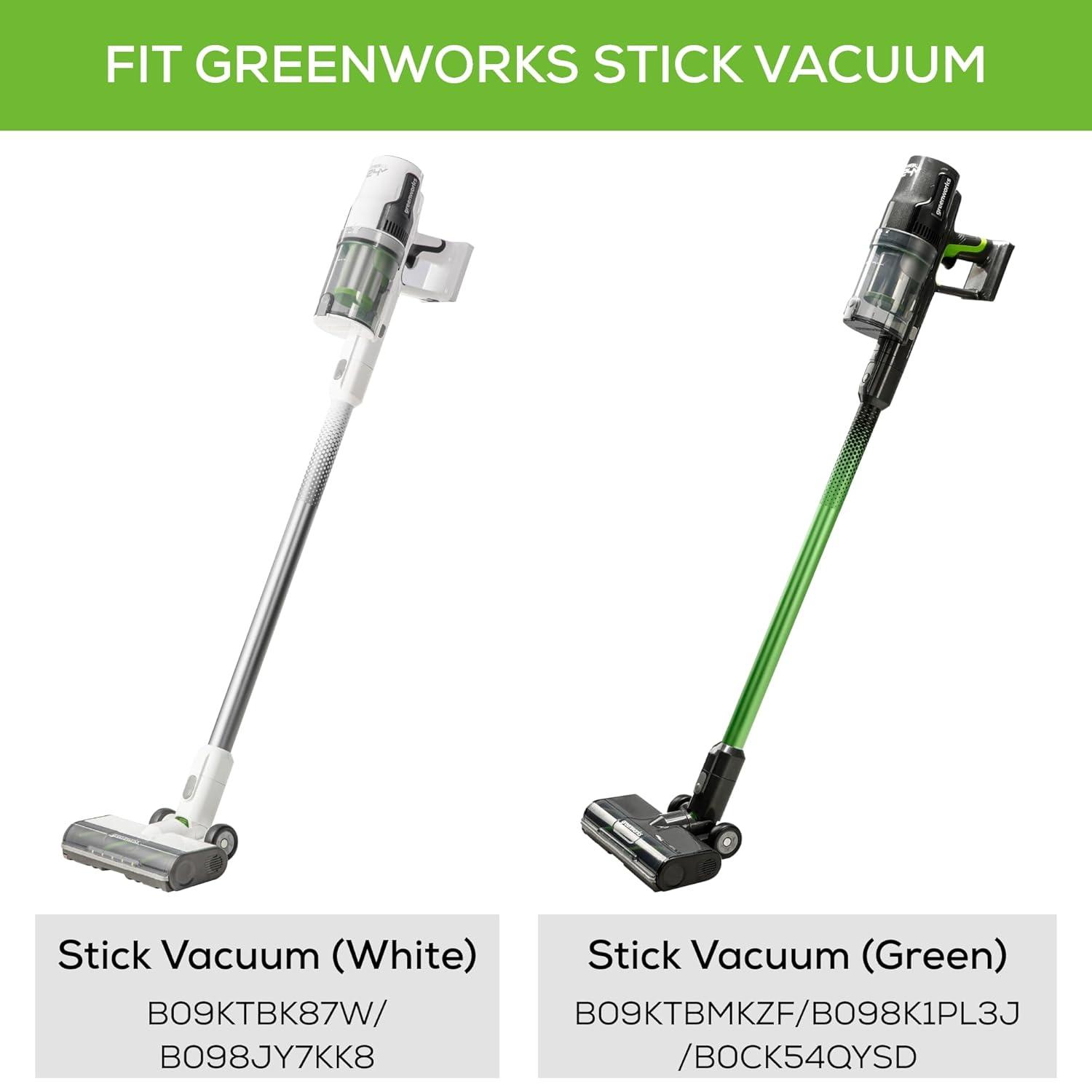 Greenworks 2-Pack Washable HEPA Vacuum Filter for Stick Vacuums