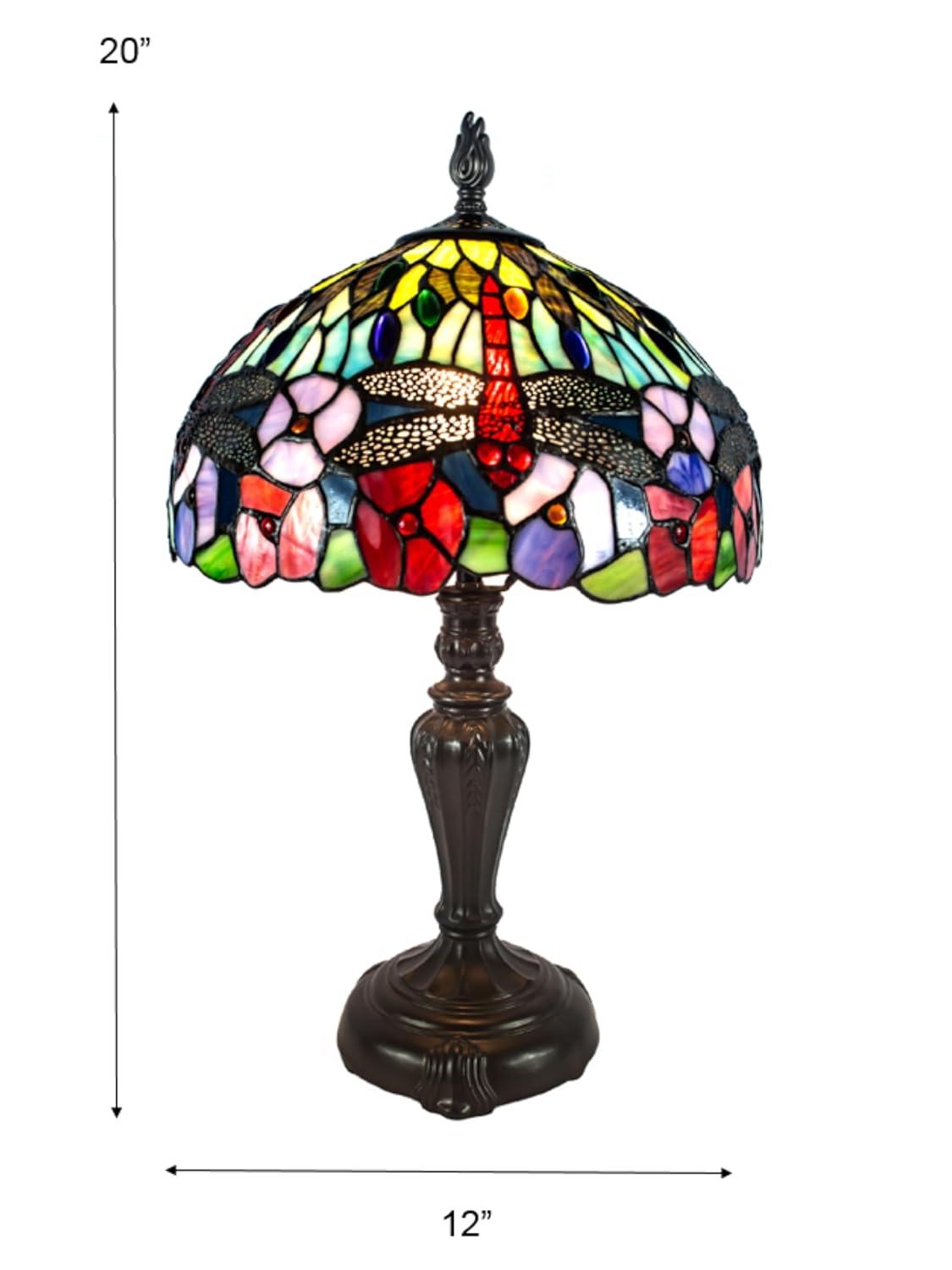 Dale Tiffany Lighting - Dragonfly Bounty - 2 Light Table Lamp