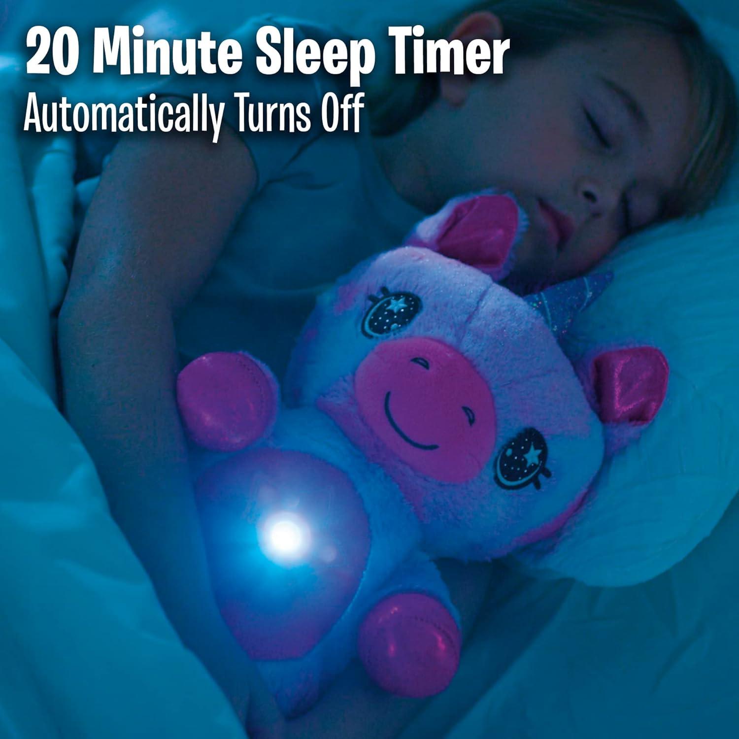 Star Belly Dream Lites Pink & Purple Unicorn, Huggable Kids Night Light, as Seen on TV