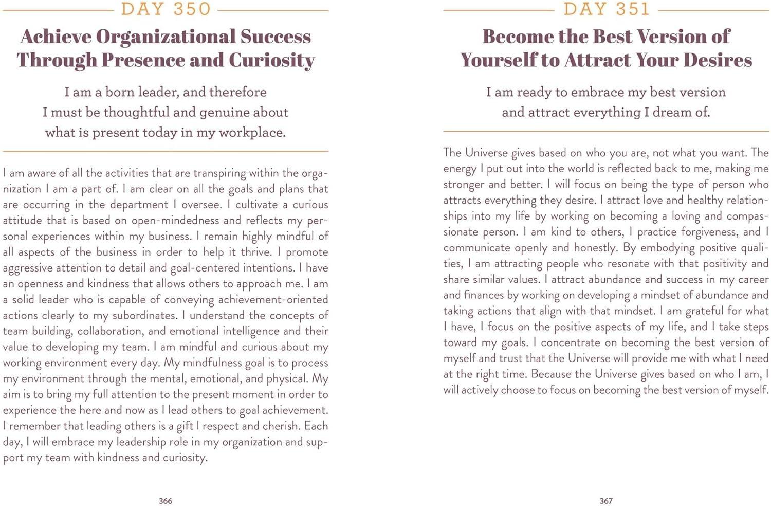 Affirmations for Manifestation - by  Candice Nikeia (Hardcover)