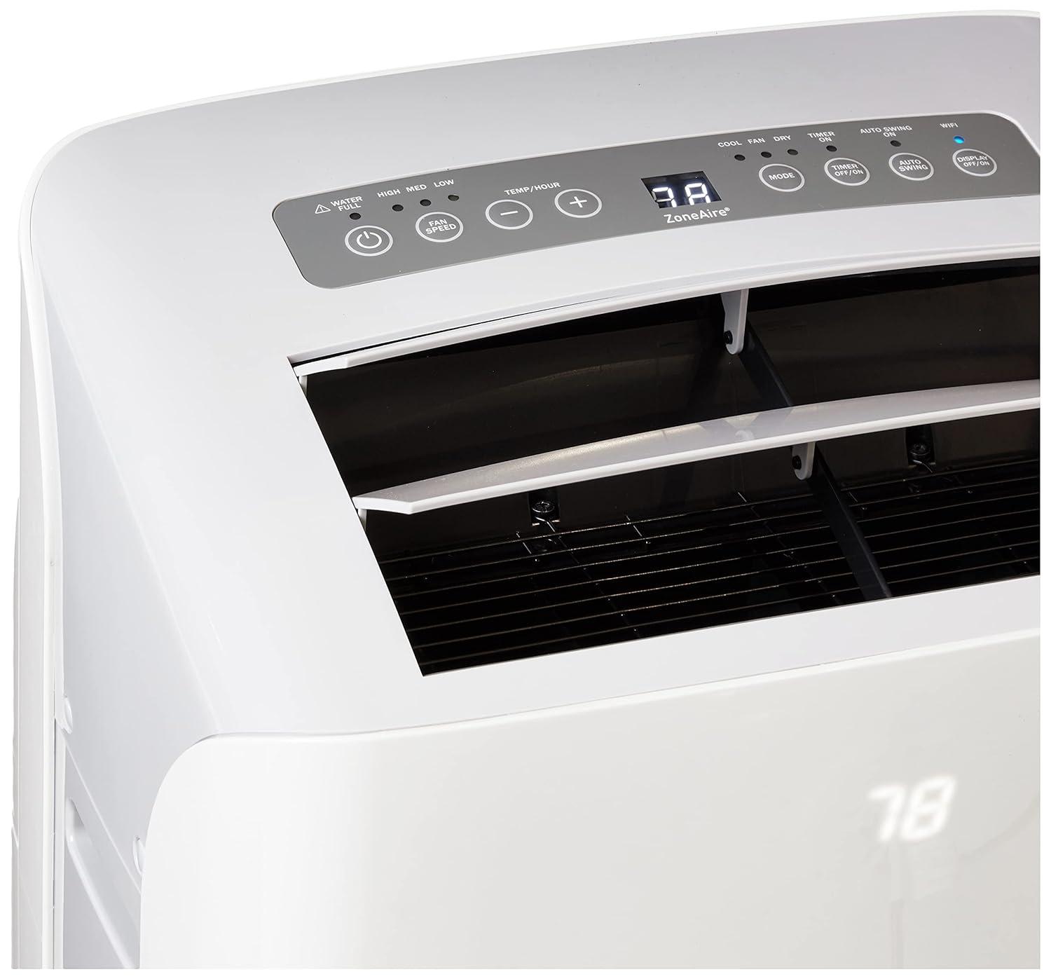 Friedrich 7500 BTU Wi-Fi Connected Portable Air Conditioner with Remote Included