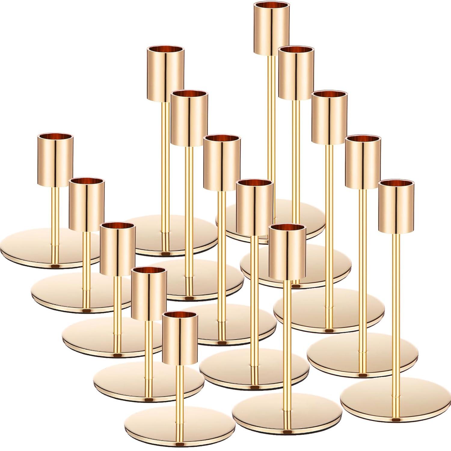 Everly Quinn 15 Pcs Candle Holders Set