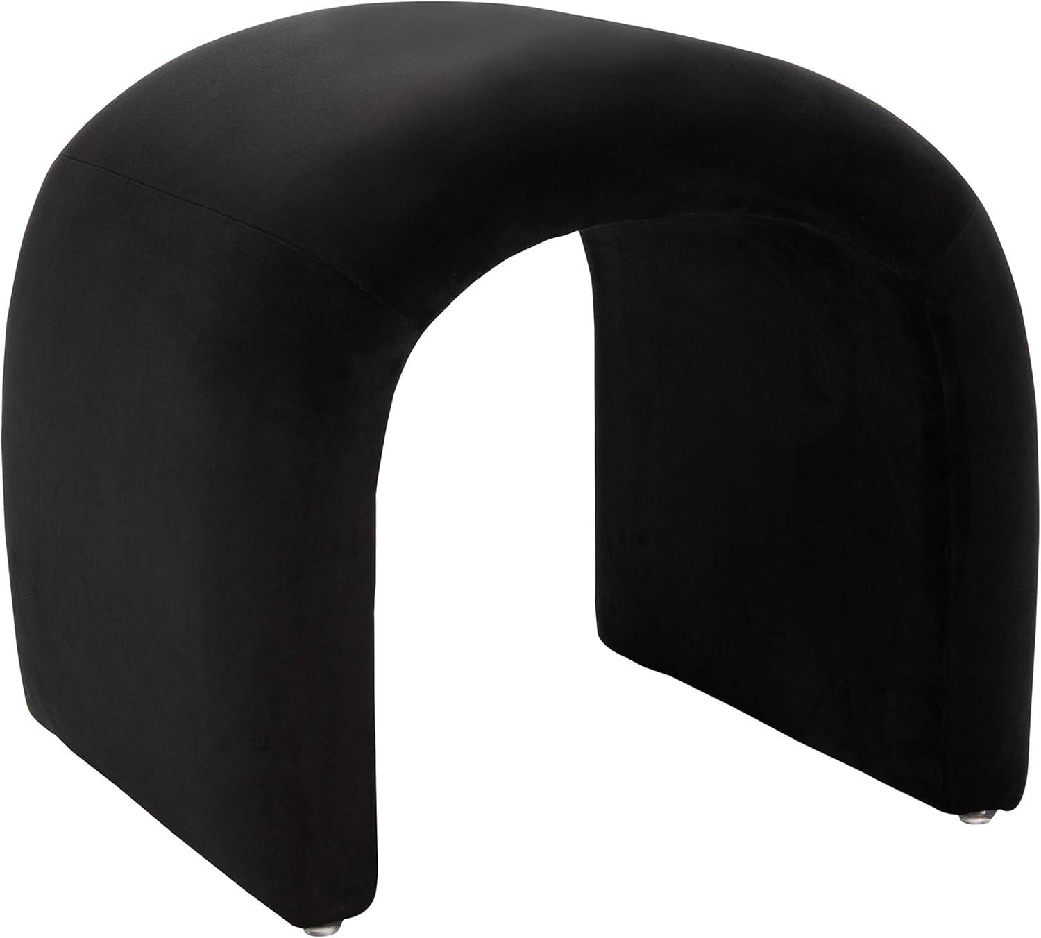 Kibo Ottoman - Black - Safavieh