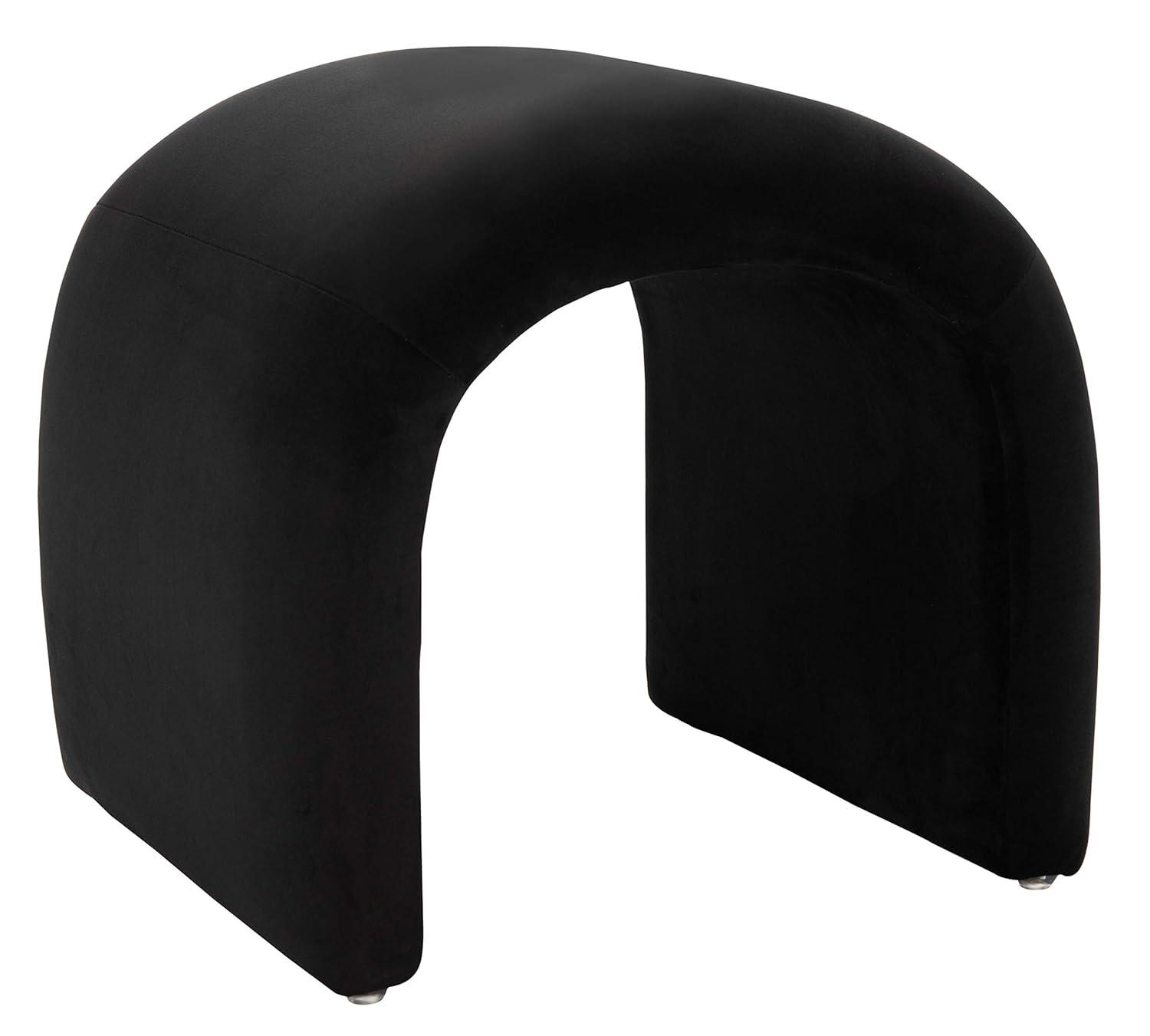 Kibo Ottoman - Black - Safavieh