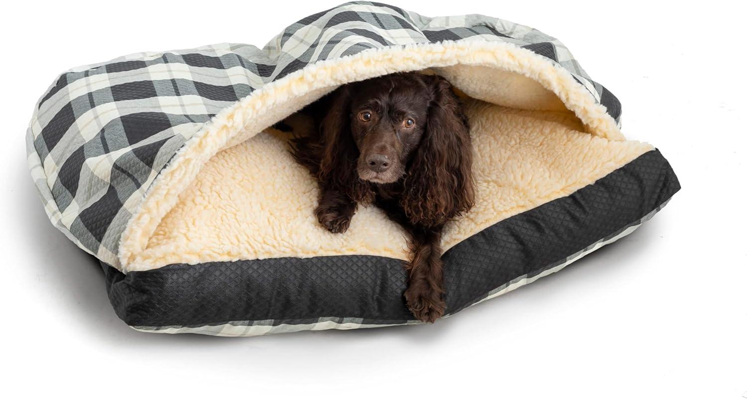 Snoozer Pet Products Snoozer Indoor/Outdoor Solarium Rectangle Cozy Cave Dog Bed - Wag Collection