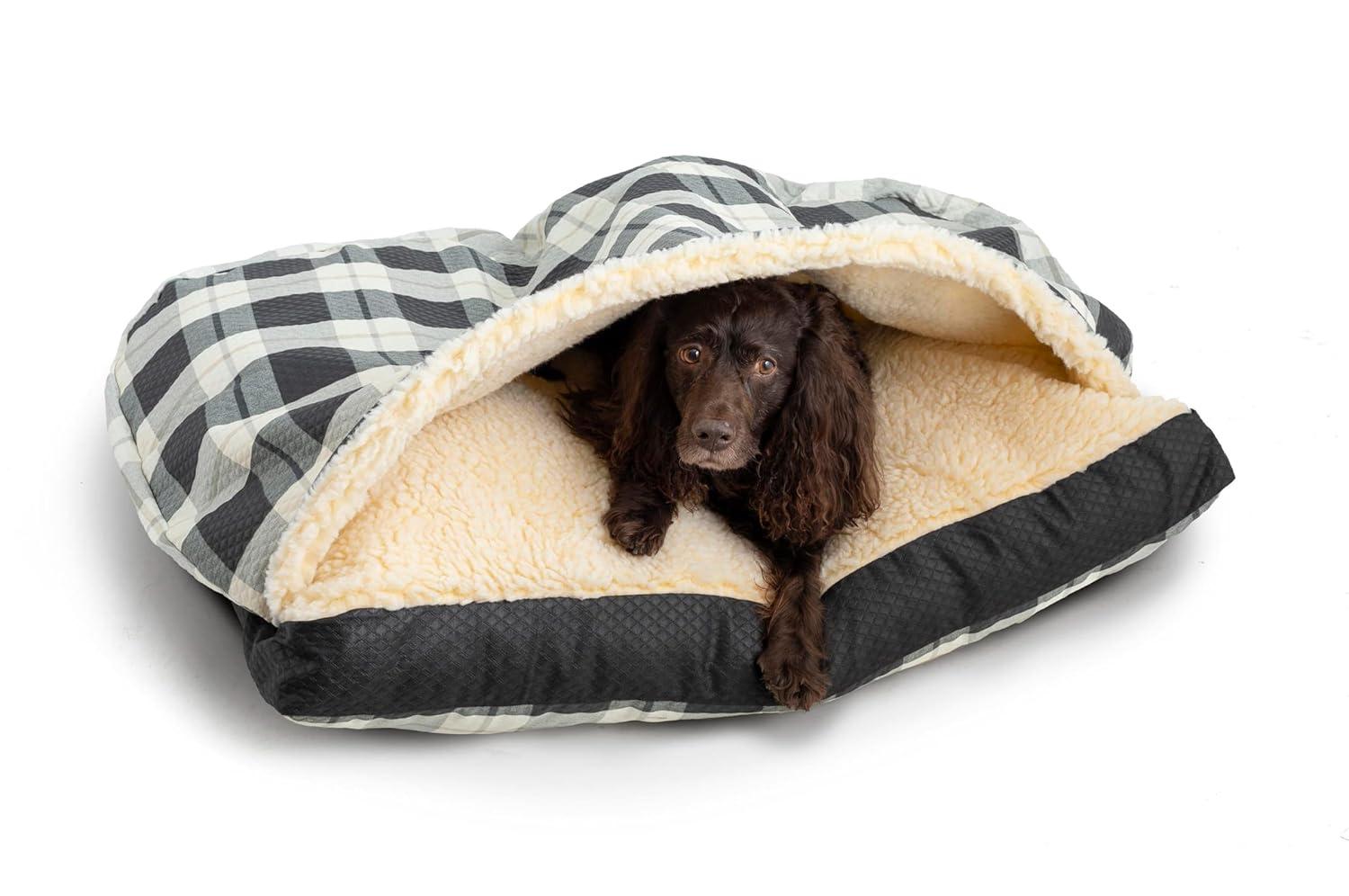 Snoozer Pet Products Snoozer Indoor/Outdoor Solarium Rectangle Cozy Cave Dog Bed - Wag Collection
