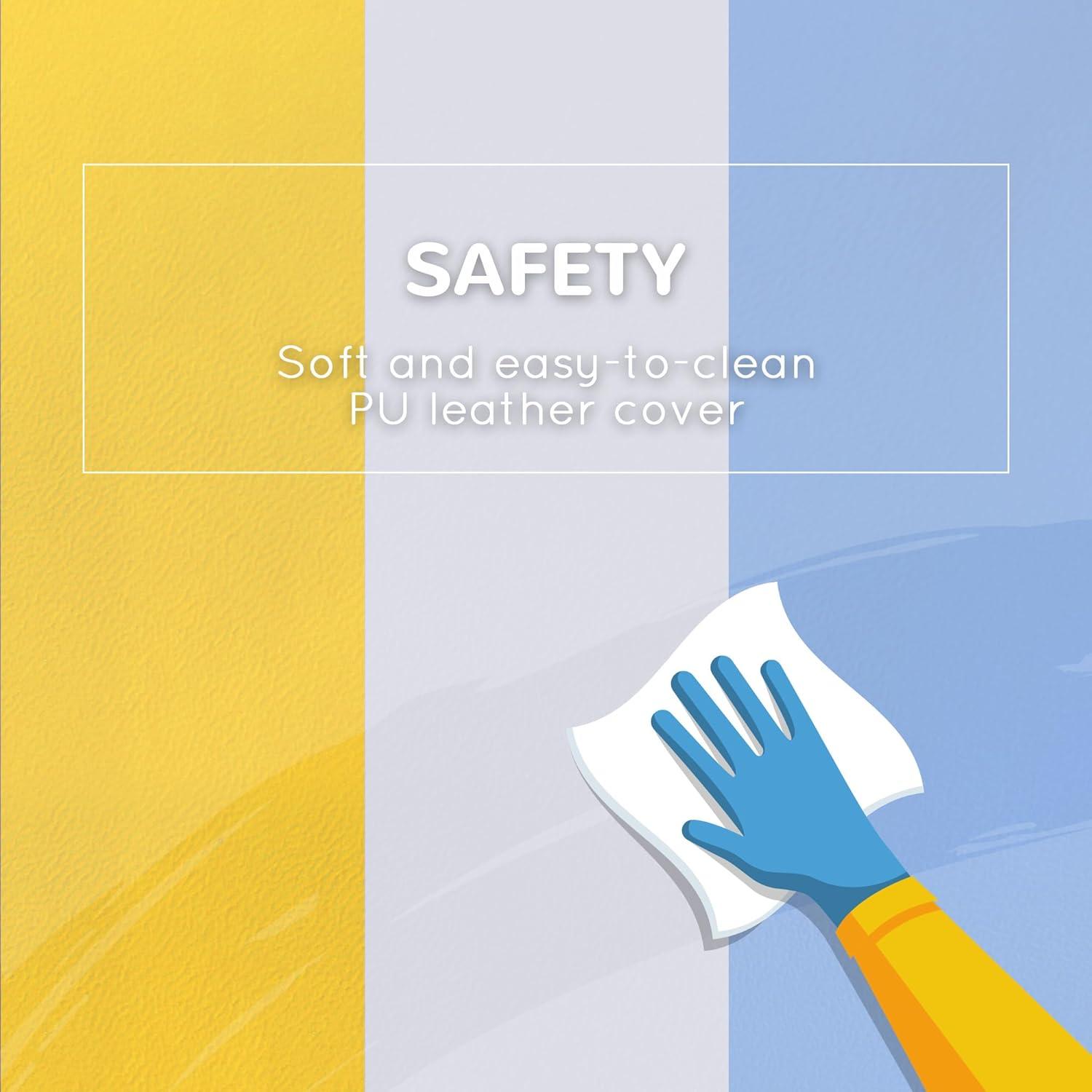 Soozier 2 Piece Climb and Crawl Activity Play Set Soft Secure Foam Playset for Toddler Preschooler Indoor Play Equipment Baby Learning Toys Multicolor