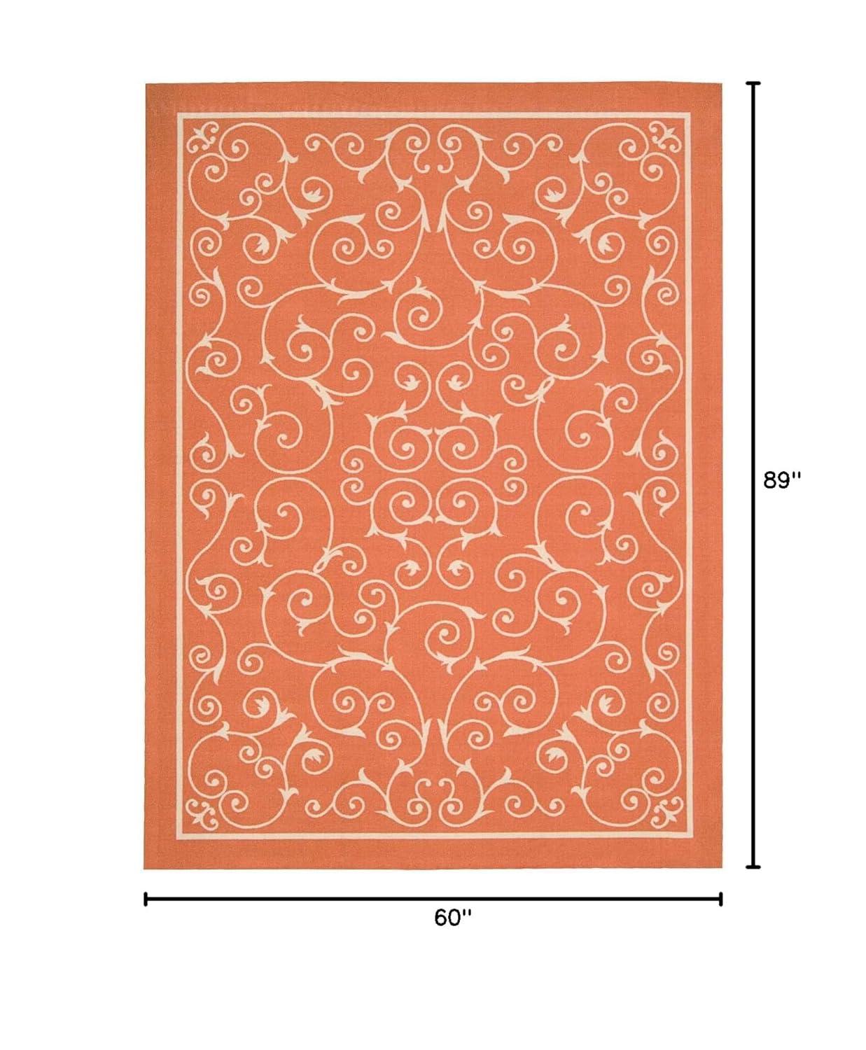 Nourison Home & Garden Loomed Scroll Indoor/outdoor Area Rug