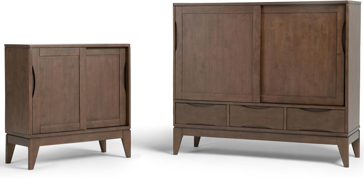 Agla Solid Wood Accent Cabinet