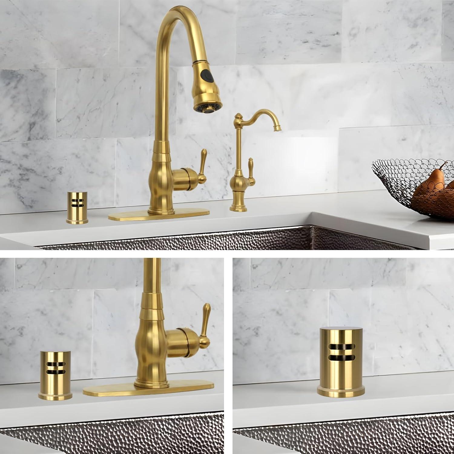 Kitchen dishwasher air gap cap, copper air gap cover for replacement