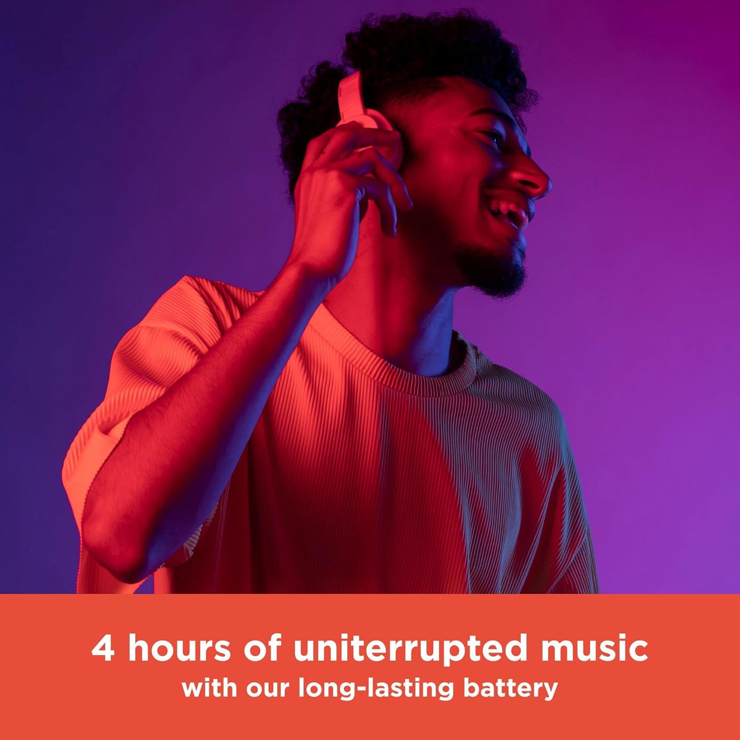 Black Portable Bluetooth Outdoor Speaker with Carrying Strap