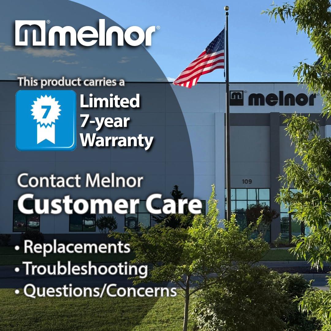 Melnor 65046-AMZ TurboTek 3200 SF Turbo Oscillating Sprinkler with QuickConnect Product Adapter