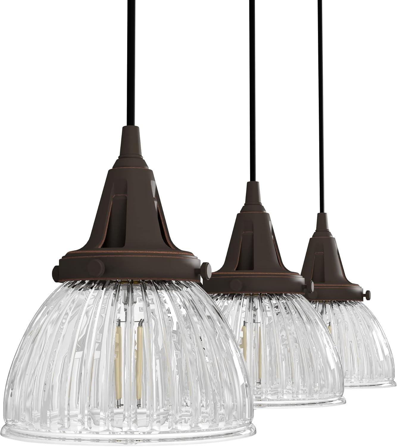 Hunter Fan Cypress Grove 3 - Light Cluster Bell Pendant