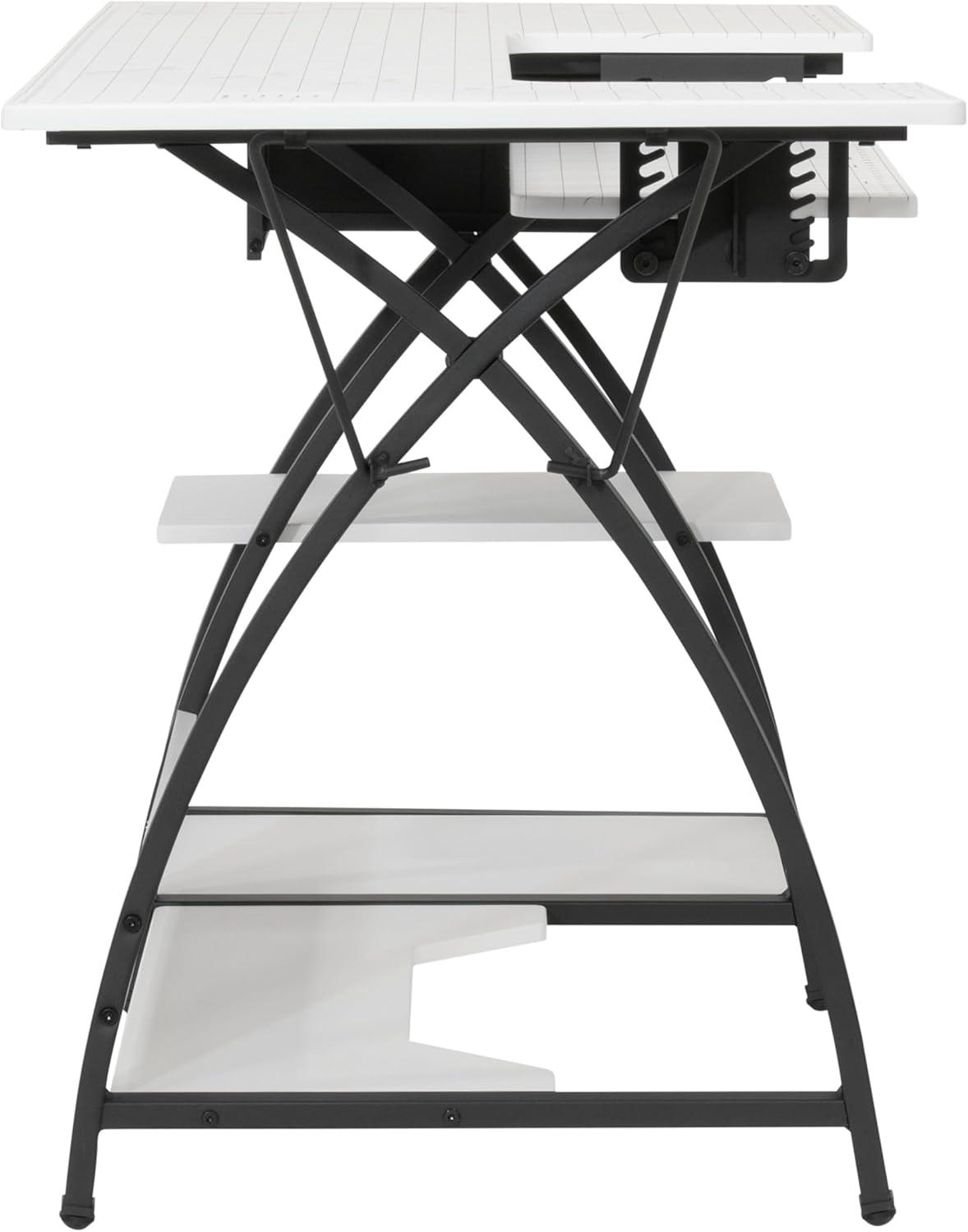 47.25'' x 23.5'' Sewing Table with Sewing Machine Platform