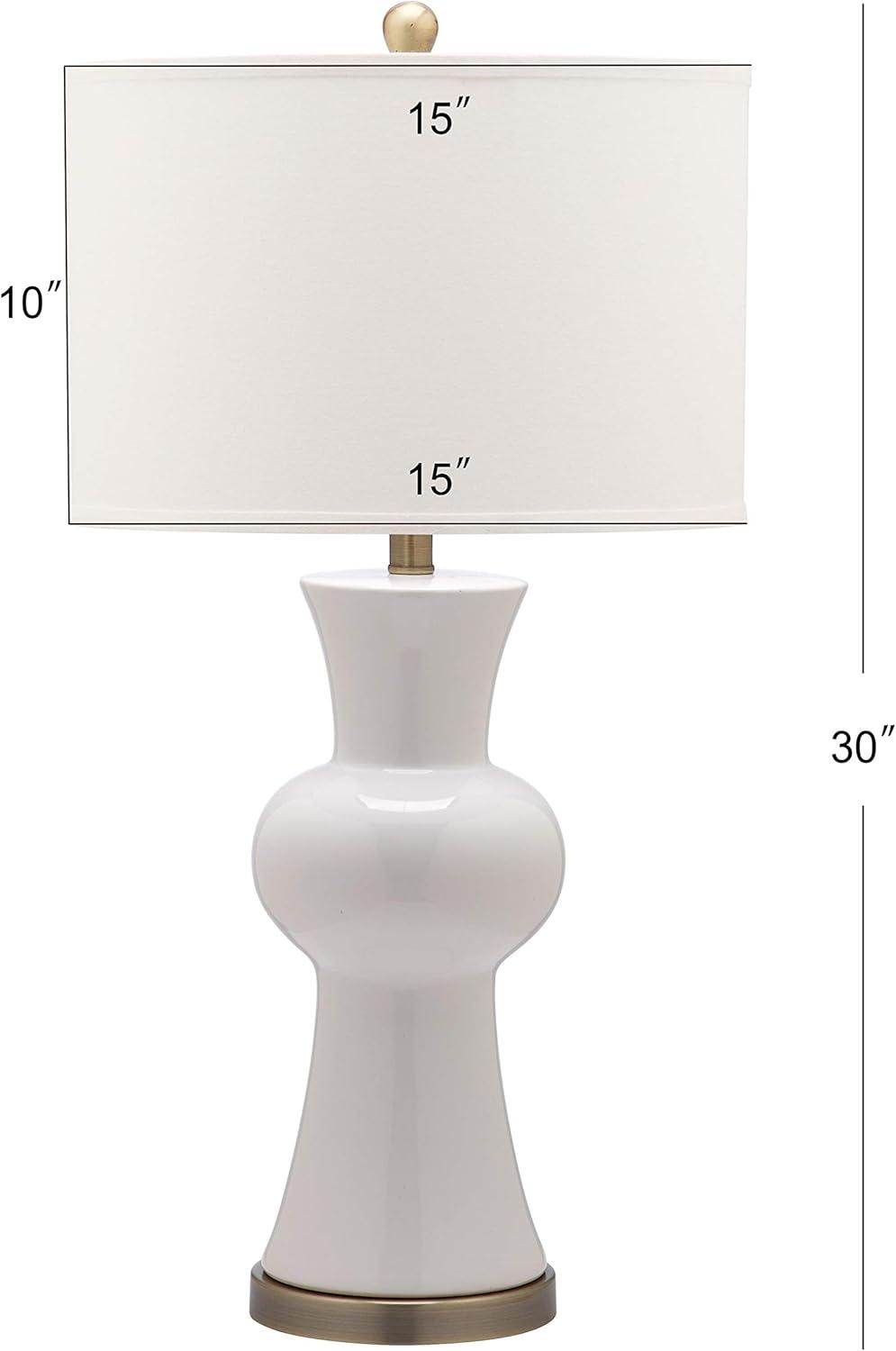 Lola 30 Inch H Column Lamp (Set of 2)  - Safavieh