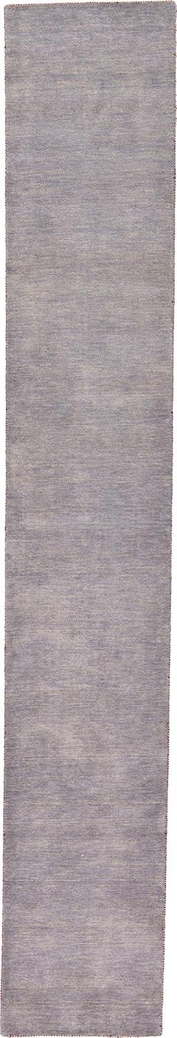 Handmade Gray Wool Runner Rug 2' 7" x 16' 5"