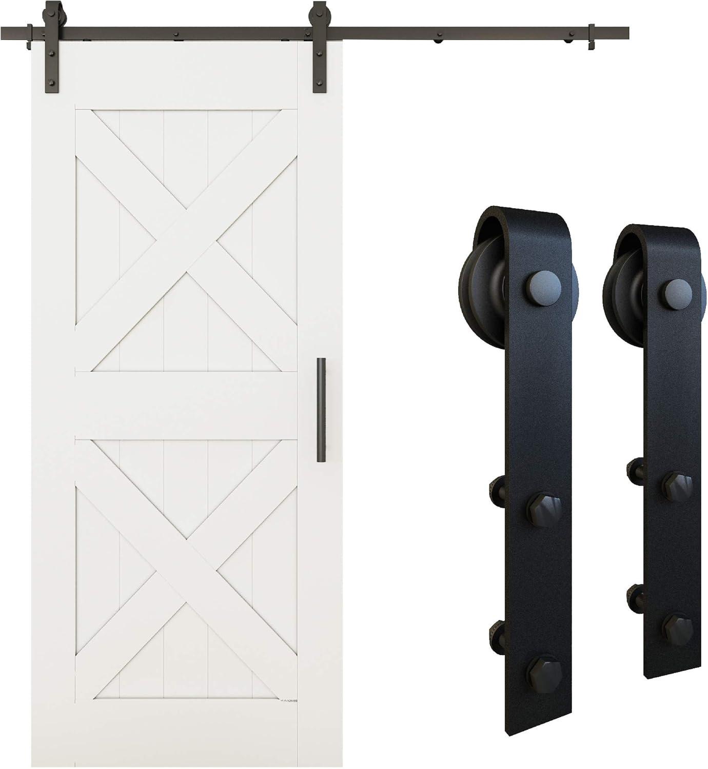 National Hardware Standard Single Barn Door Hardware Kit