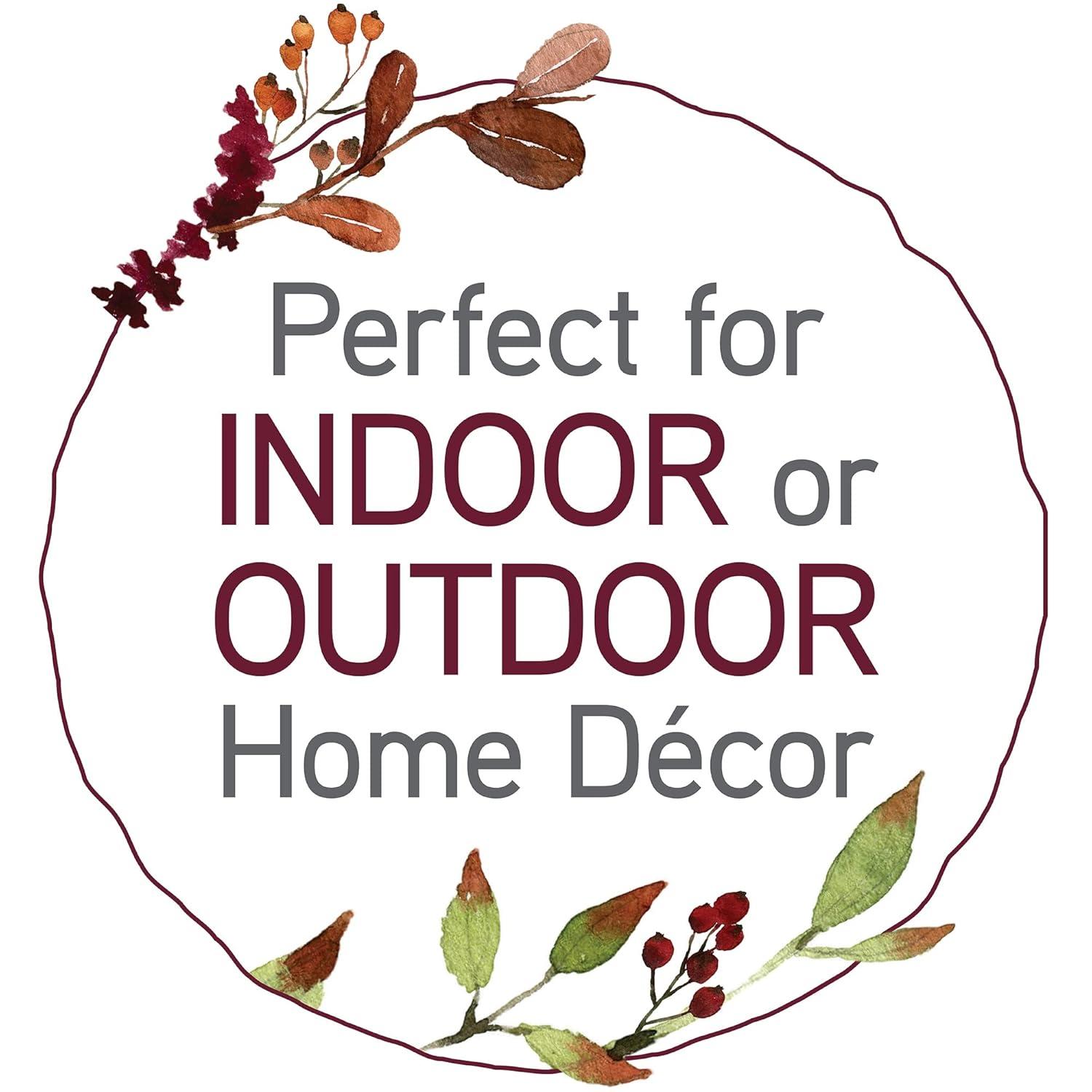 Natural Straw 18-Inch Outdoor Floral Wreath Form