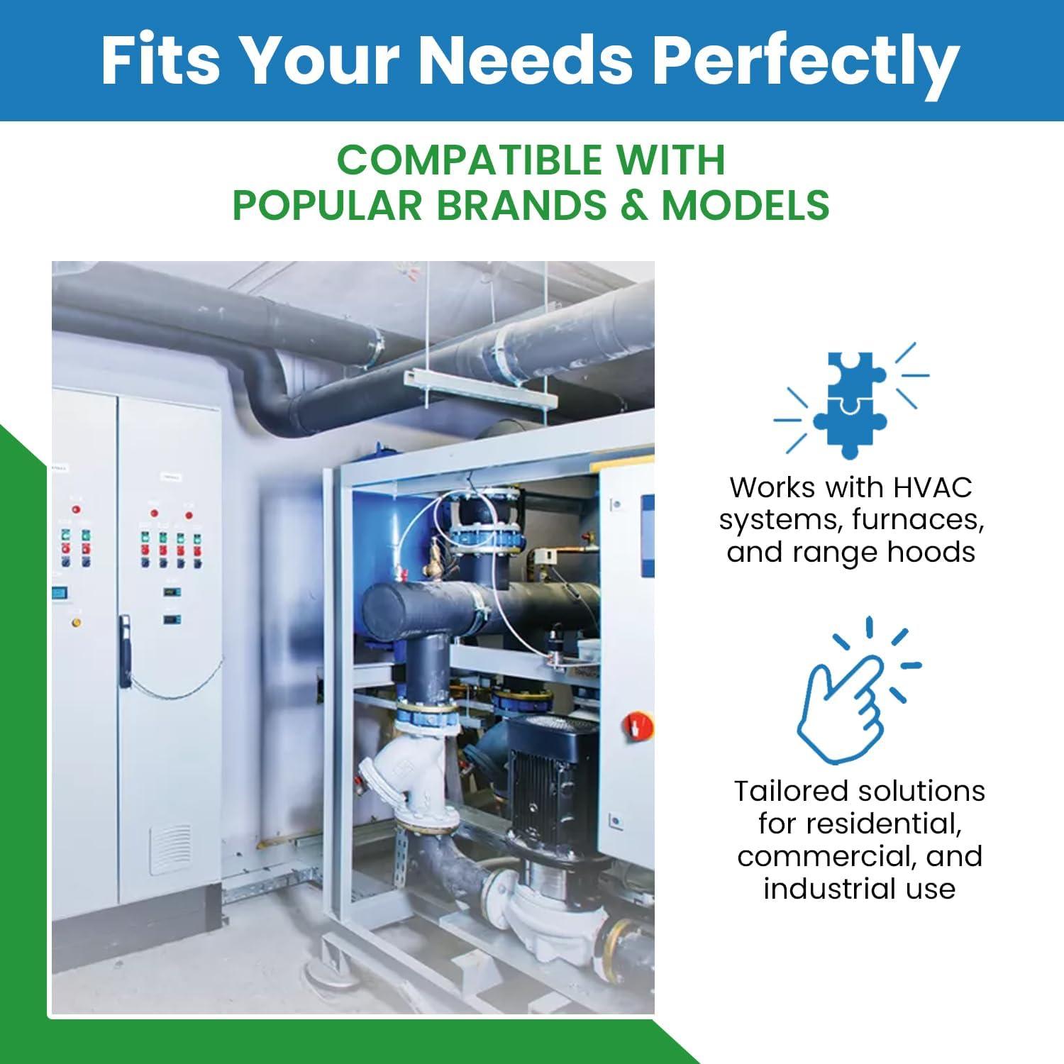 Filter Everything Washable Aluminum Air Filter – 24 x 24 x 1 – Permanent, Reusable HVAC Intake Filter – Heavy-Duty Expanded Aluminum Mesh – Pre-Filter for HEPA or Pleated Filters