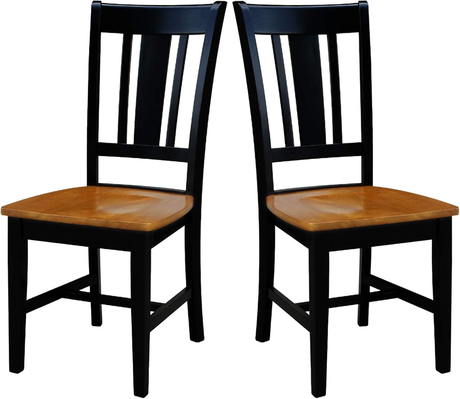 Set of 2 San Remo Splatback Chairs - International Concepts