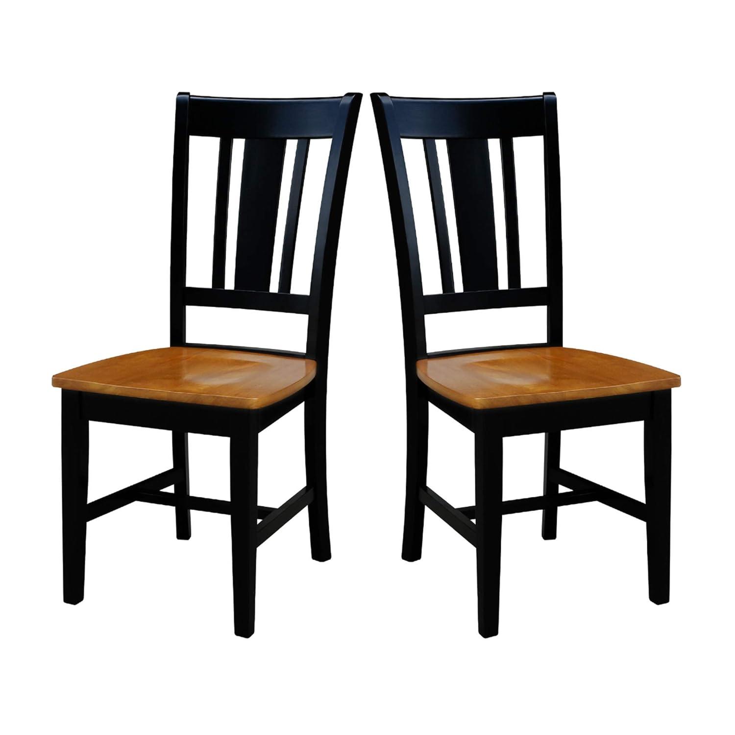 Set of 2 San Remo Splatback Chairs - International Concepts