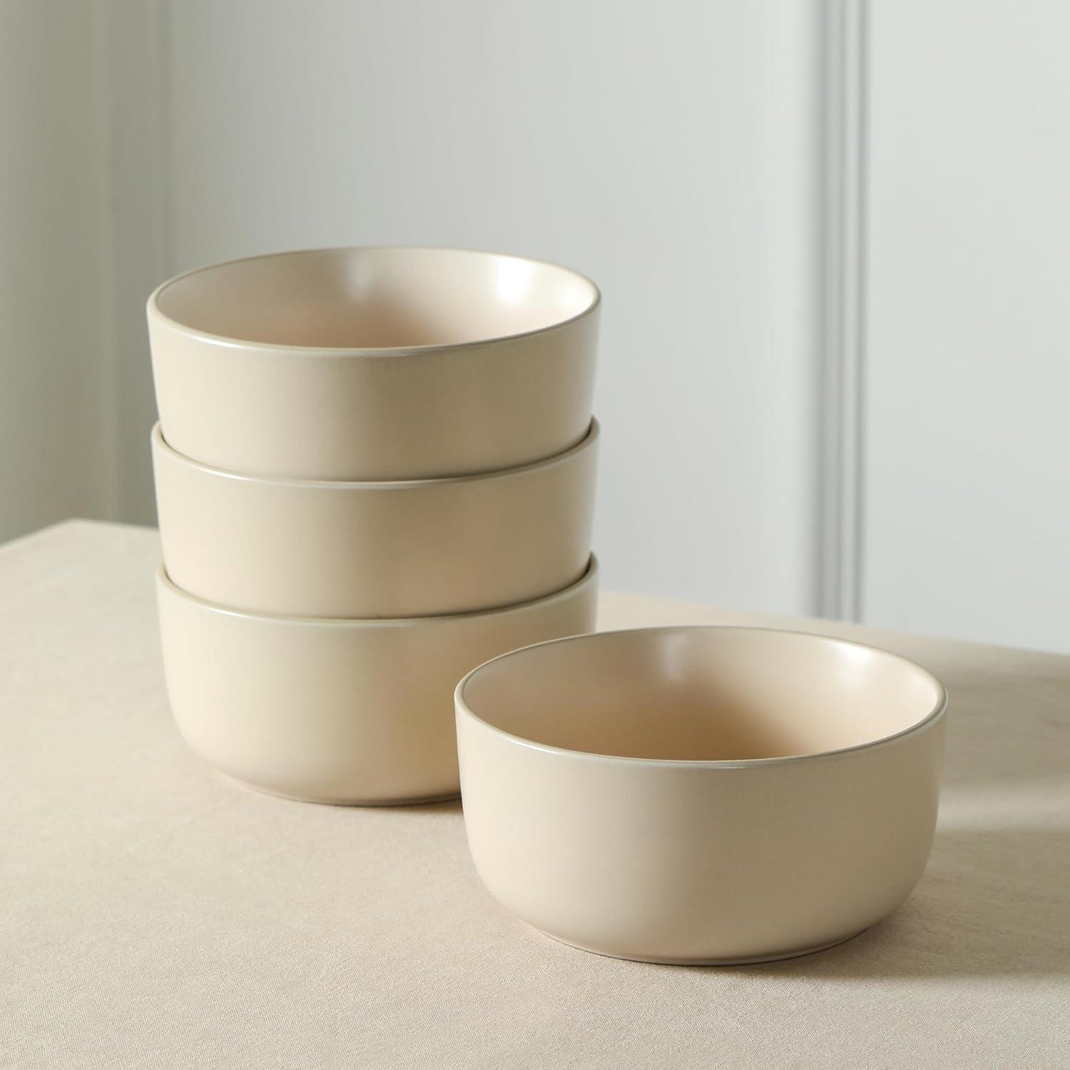 Earth & Clay Amber 24-Piece Dinnerware Set Stoneware