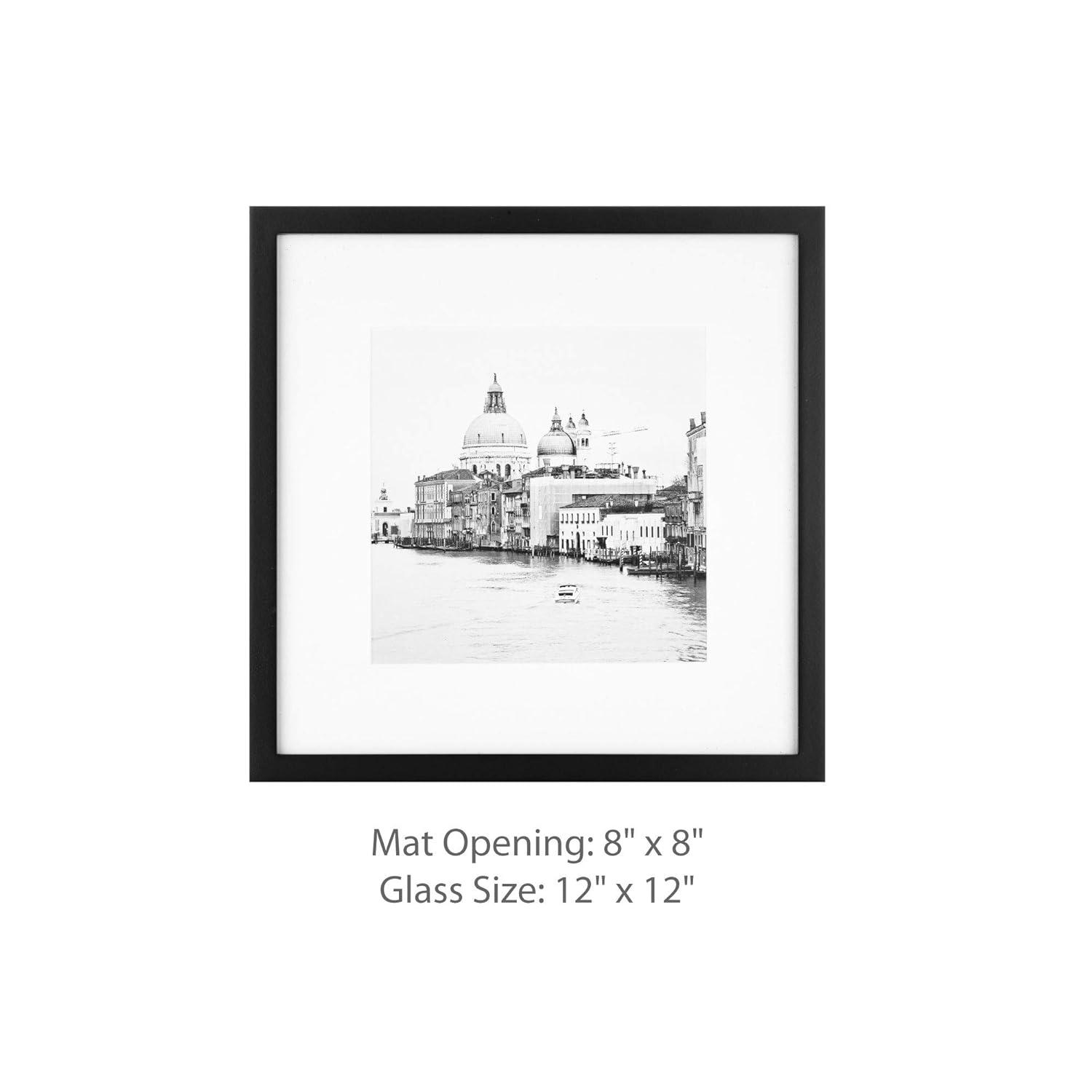 Gallery Perfect Gallery Perfect 12" x 12" Photo Gallery Wall Matted Picture Frame Set (Set of 12)