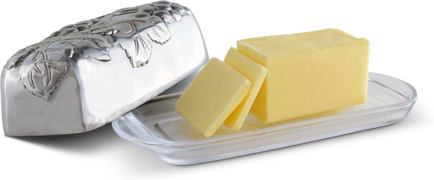 Arthur Court Designs Arthur Court Designs Grape Aluminum Butter Dish