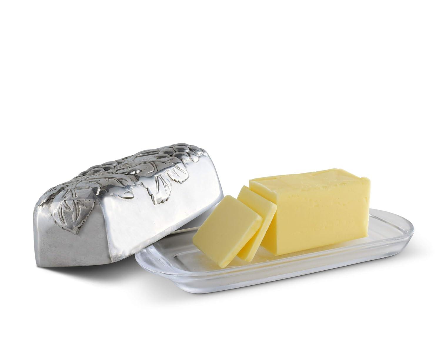 Arthur Court Designs Arthur Court Designs Grape Aluminum Butter Dish