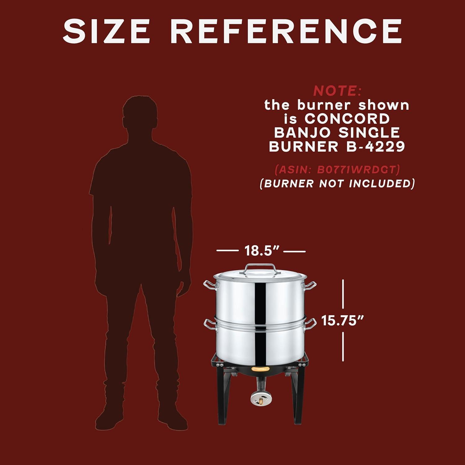 Concord Cookware Concord Cookware Stainless Steel Stock Pot