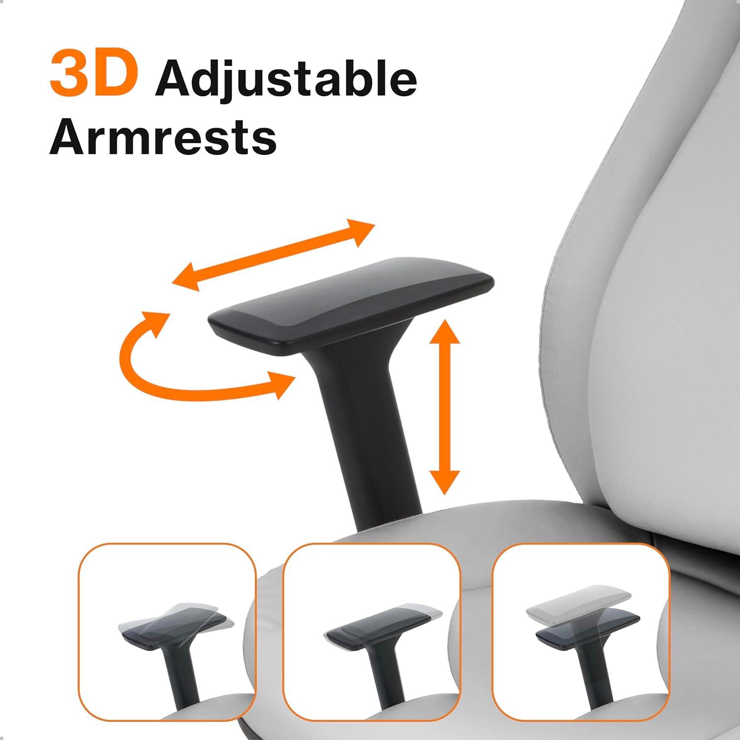 Posturelift Ergonomic Office Chair, Pebble Grey