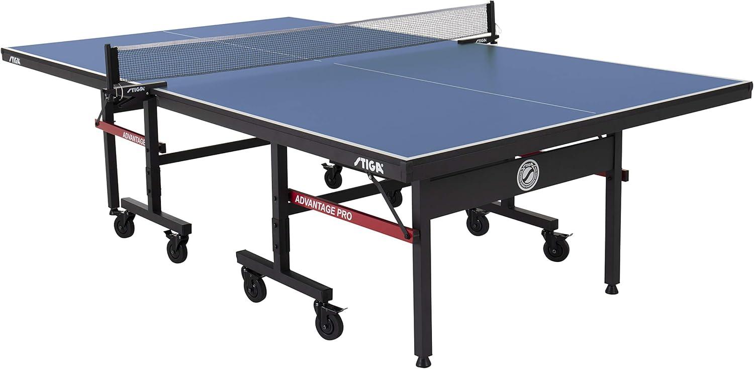 Stiga Advantage Pro Folding Indoor Table Tennis Table with Net