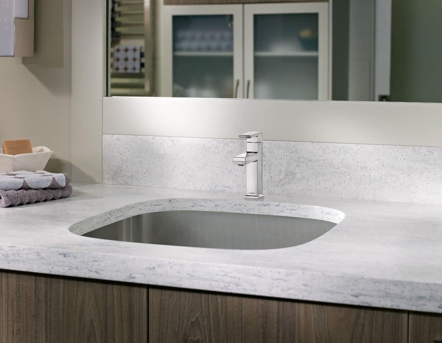 Neese Single Hole Bathroom Faucet with Push Down Drain Assembly