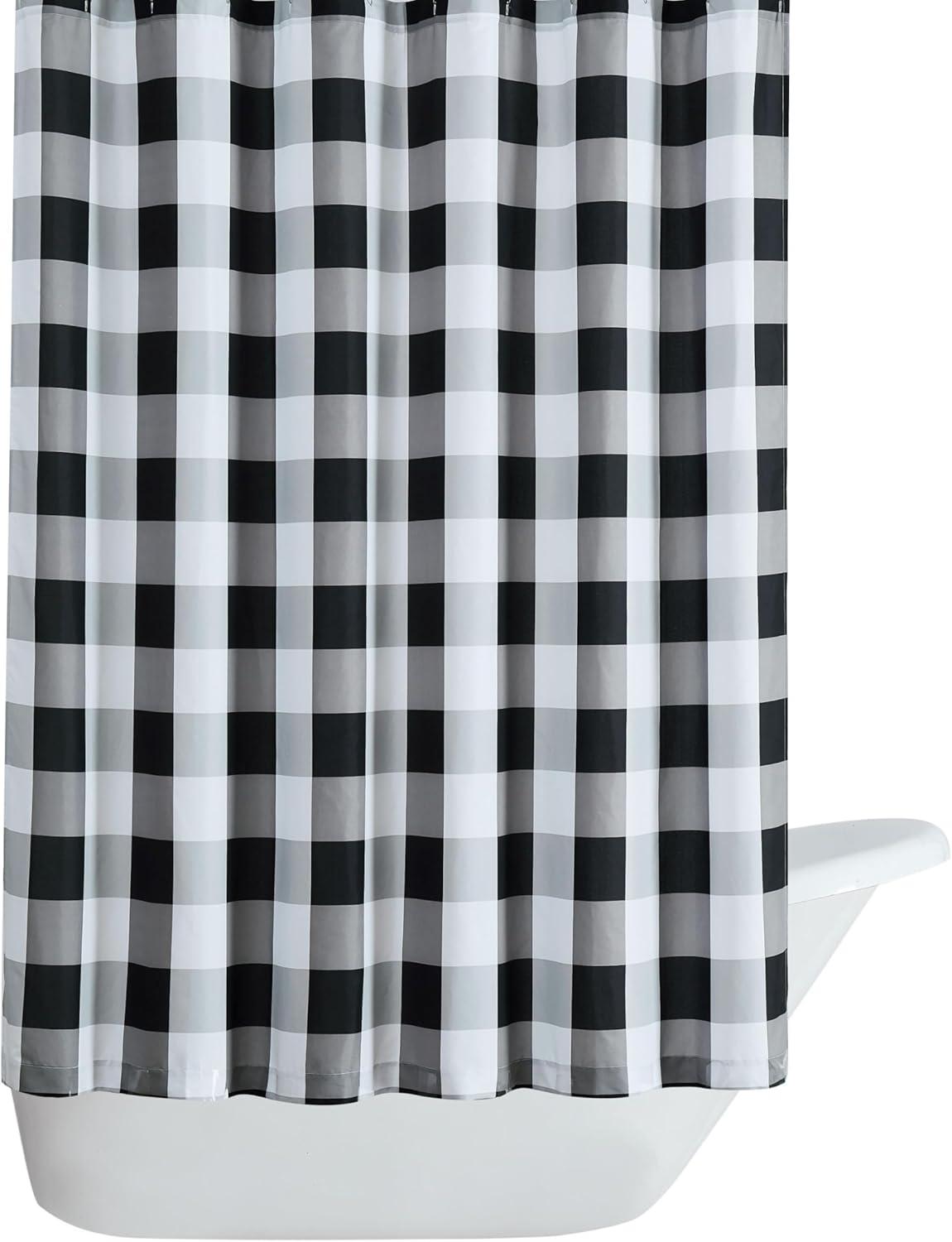 Truly Soft Plaid Shower Curtain