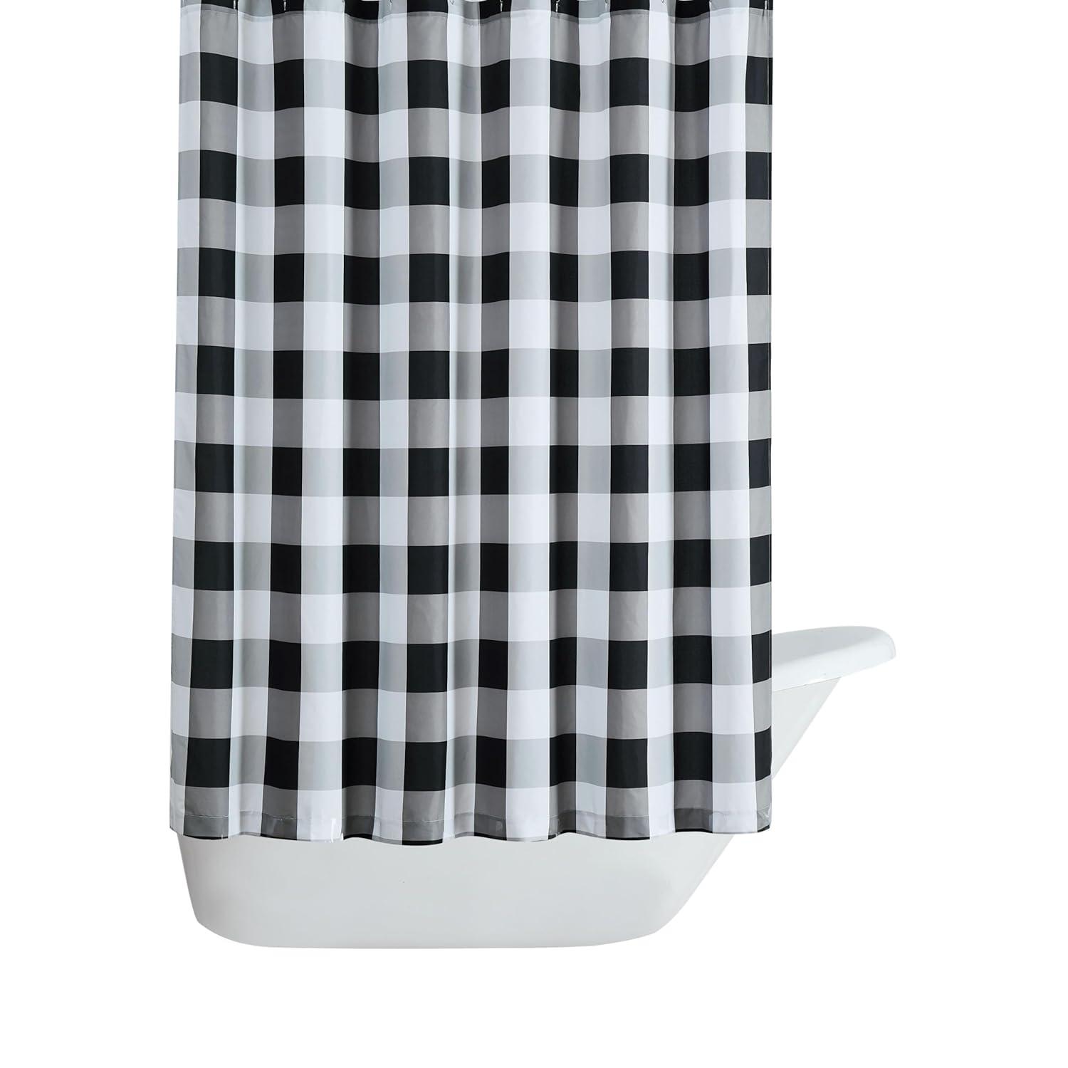 Truly Soft Plaid Shower Curtain