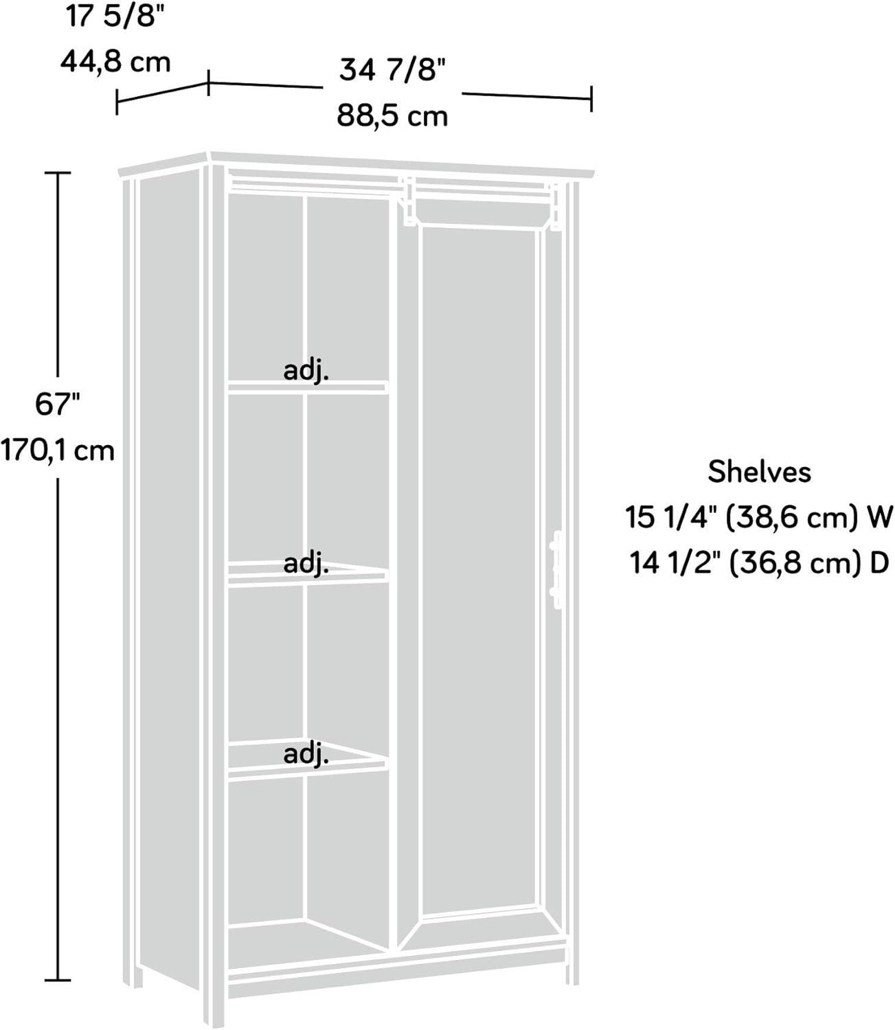 Coral Cape Storage Cabinet Sindoori Mango - Sauder