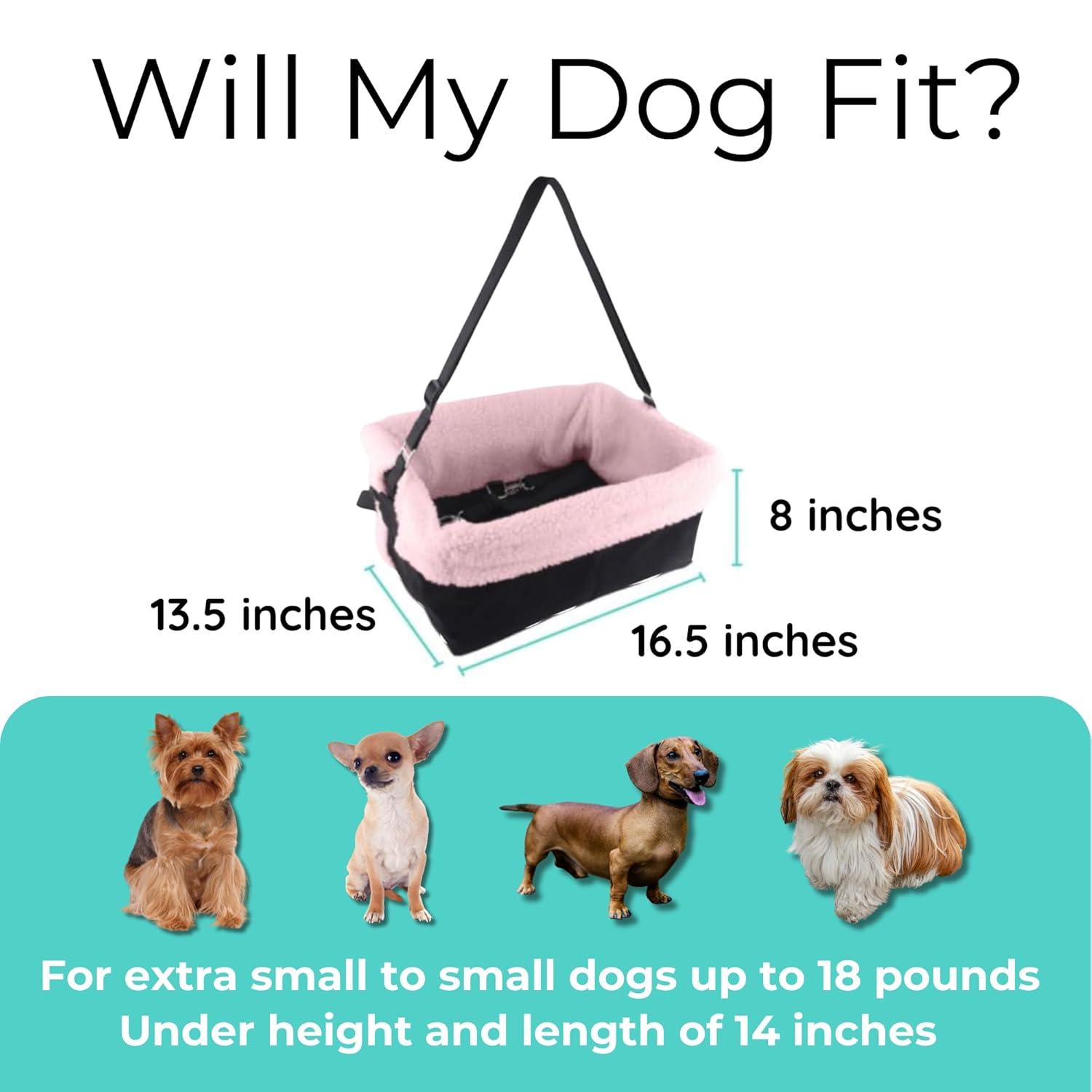 ATCHISON Washable, adjustable, and collapsible pet travel carrier bed